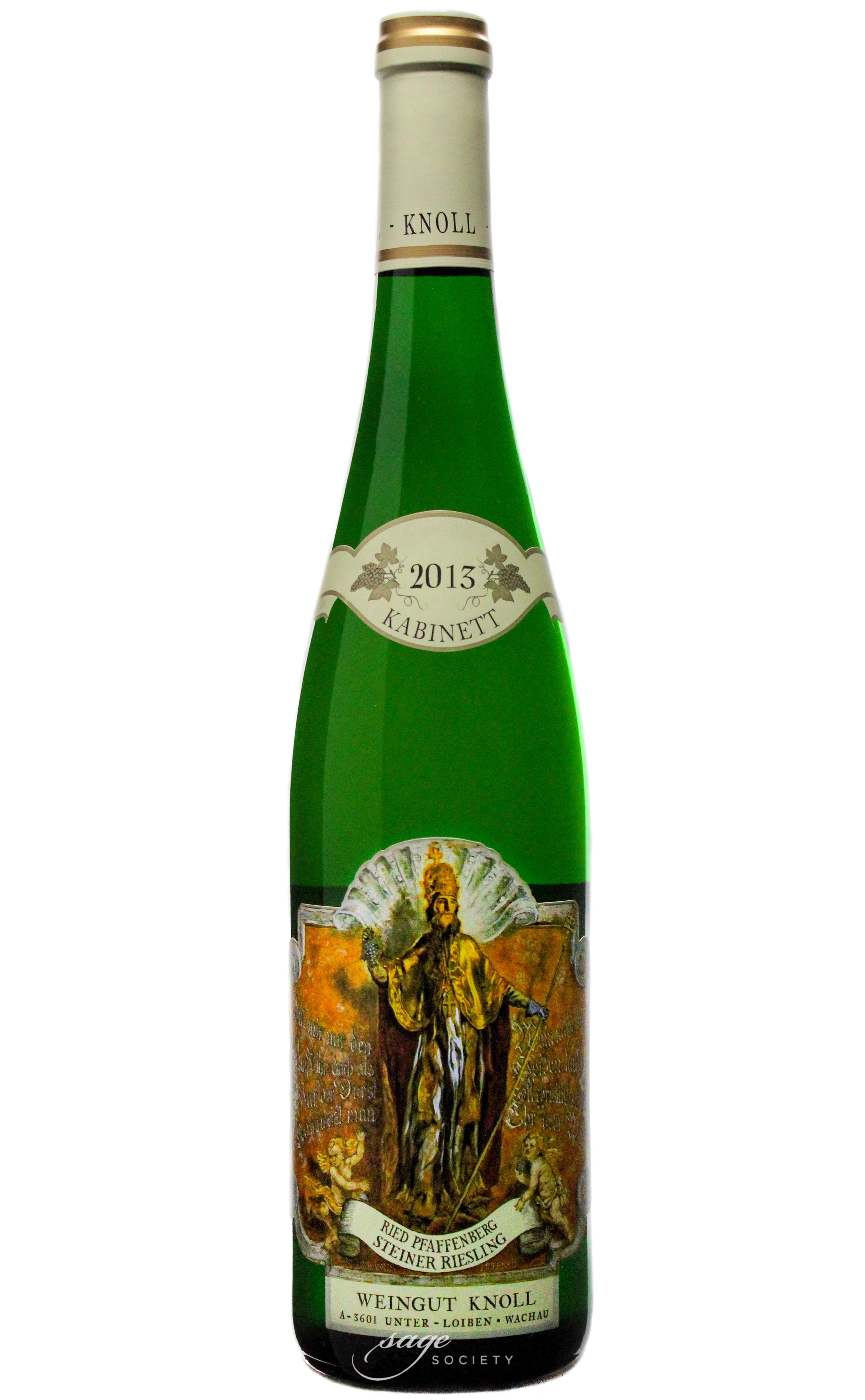 2013 Weingut Knoll Riesling Kabinett Ried Pfaffenberg Steiner