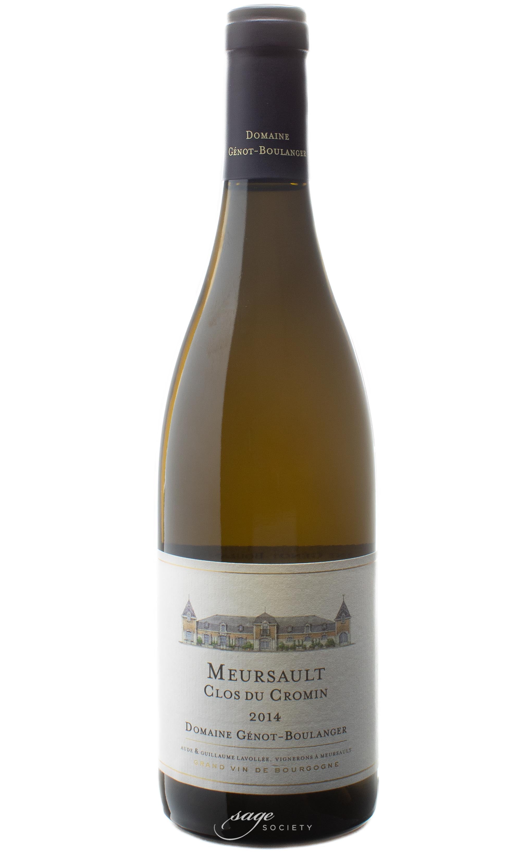2014 Château Génot-Boulanger Meursault Clos du Cromin