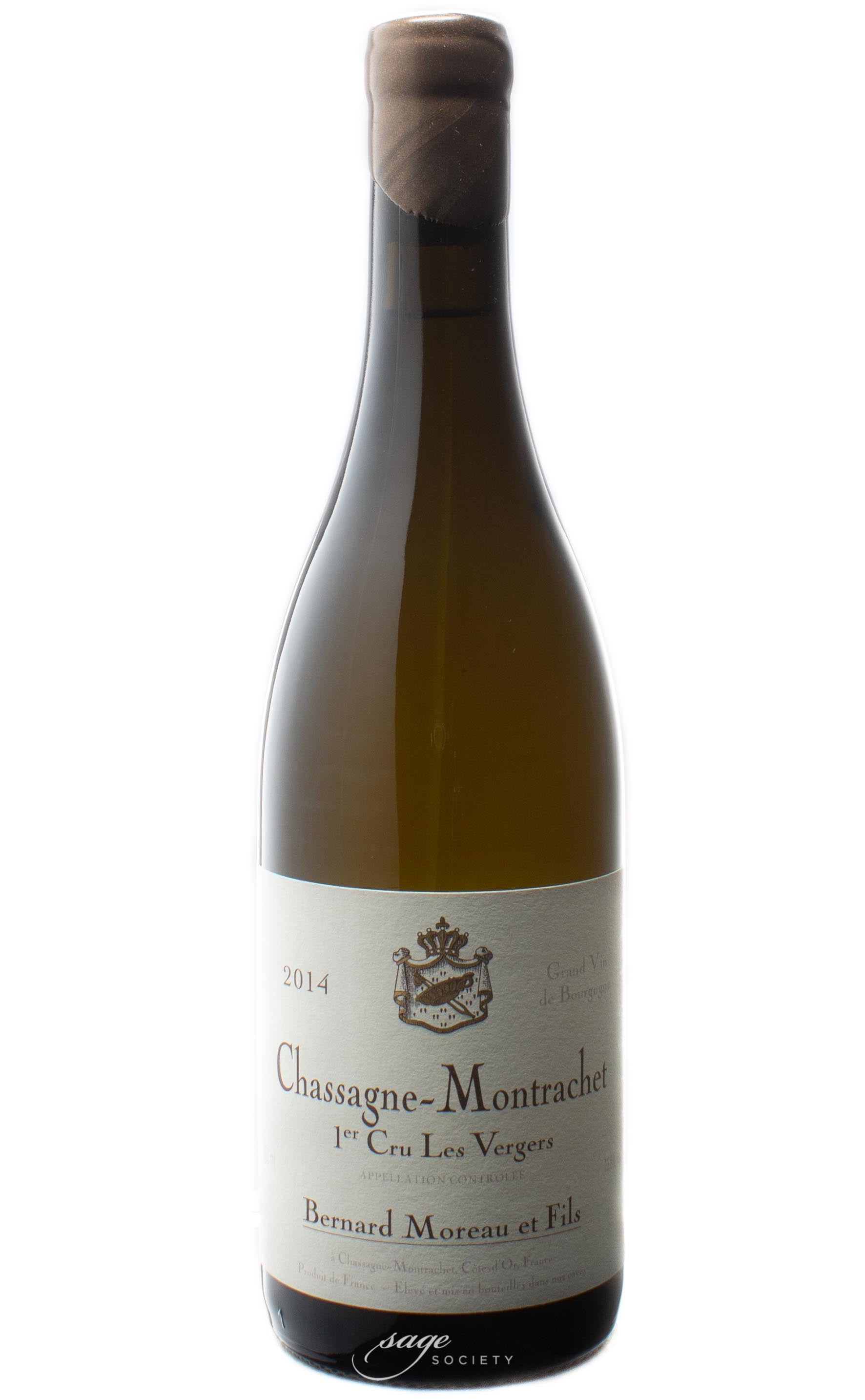 2014 Domaine Bernard Moreau et Fils Chassagne-Montrachet 1er Cru Les Vergers