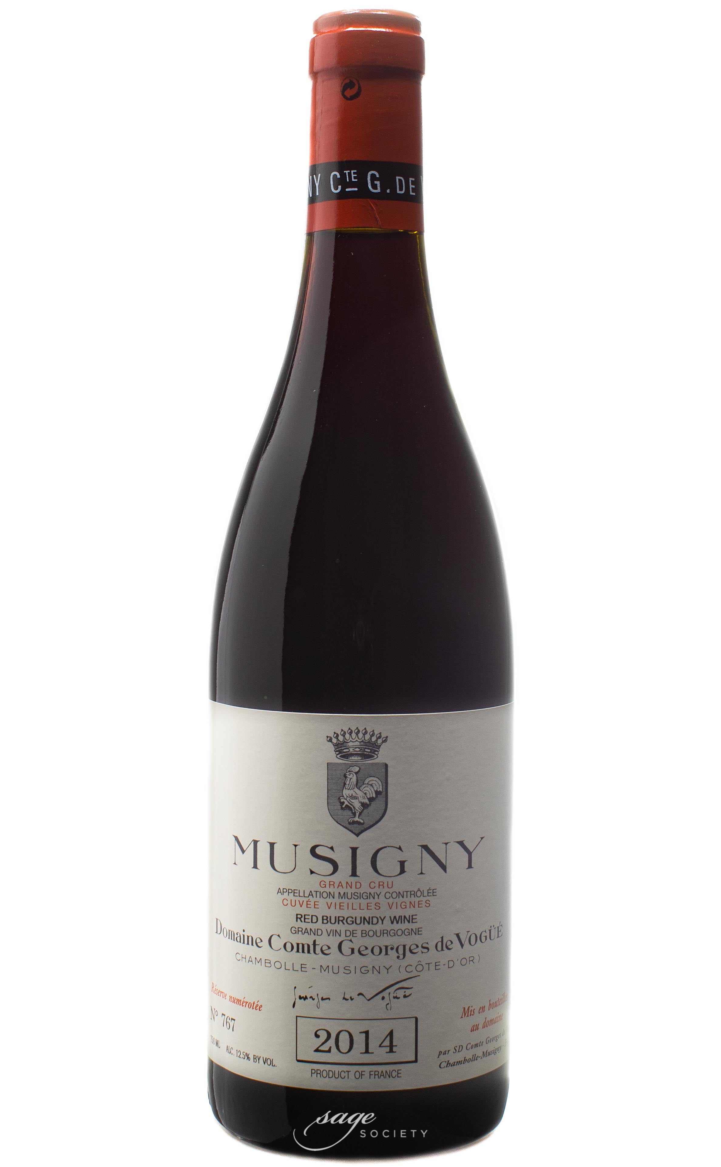 2014 Domaine Comte Georges de Vogüé Musigny Cuvée Vieilles Vignes