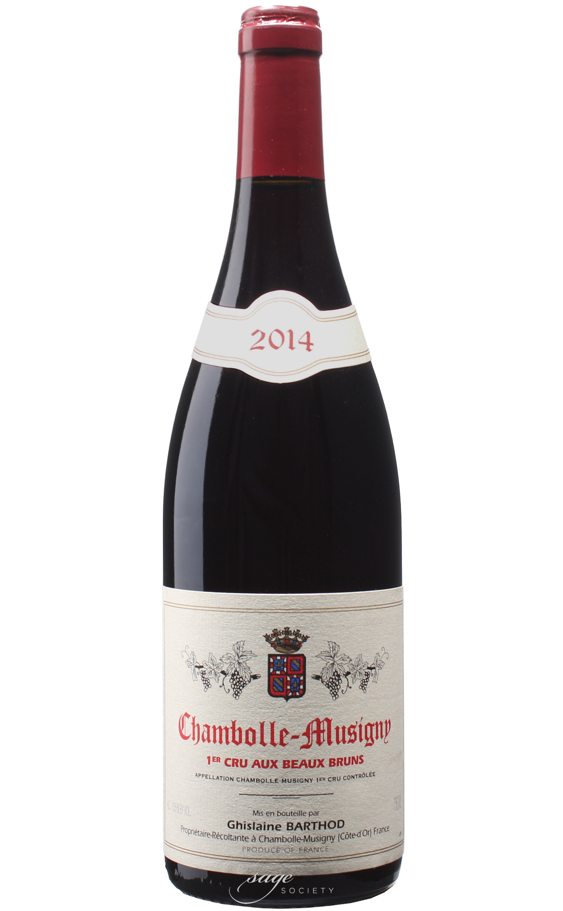 2014 Domaine Ghislaine Barthod Chambolle-Musigny 1er Cru Aux Beaux Bruns