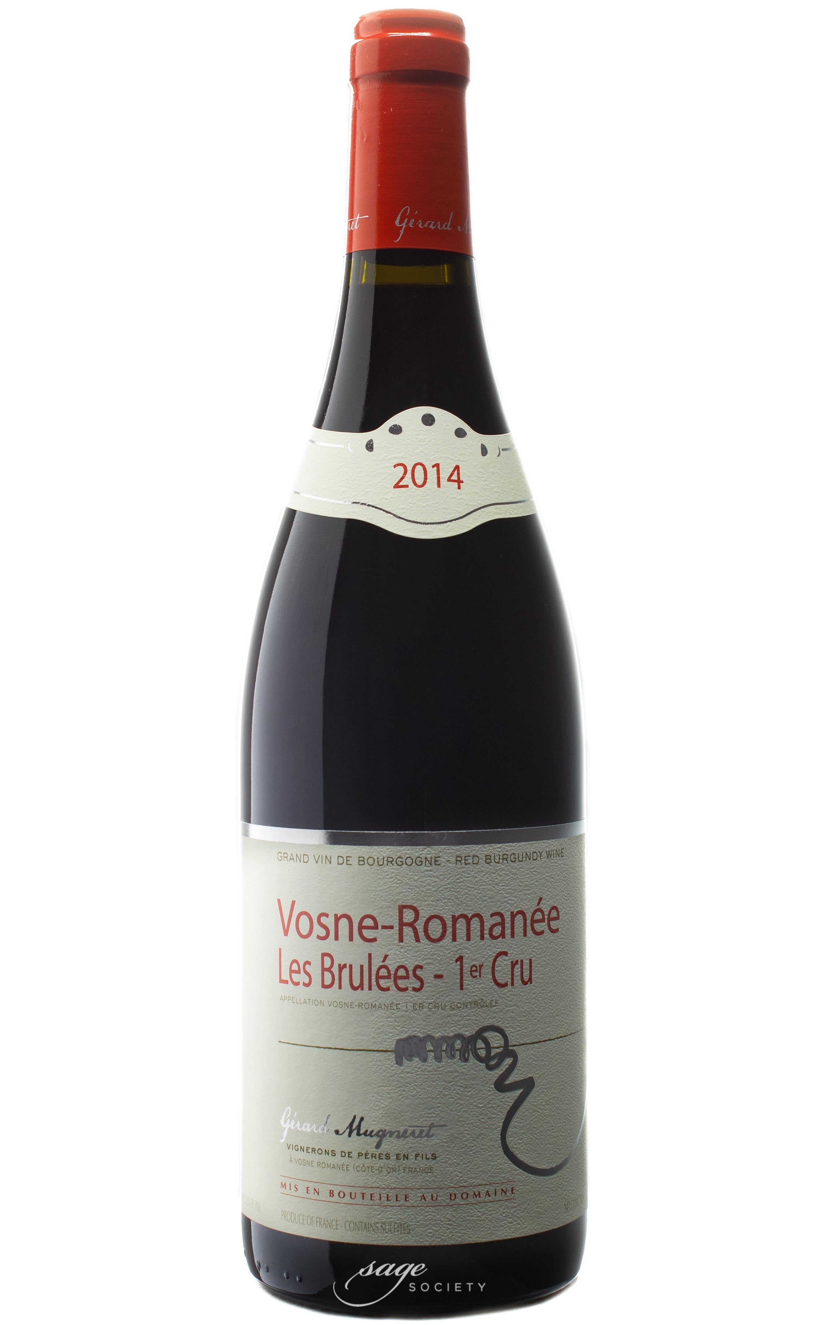 2014 Gérard Mugneret Vosne-Romanée 1er Cru Les Brulées