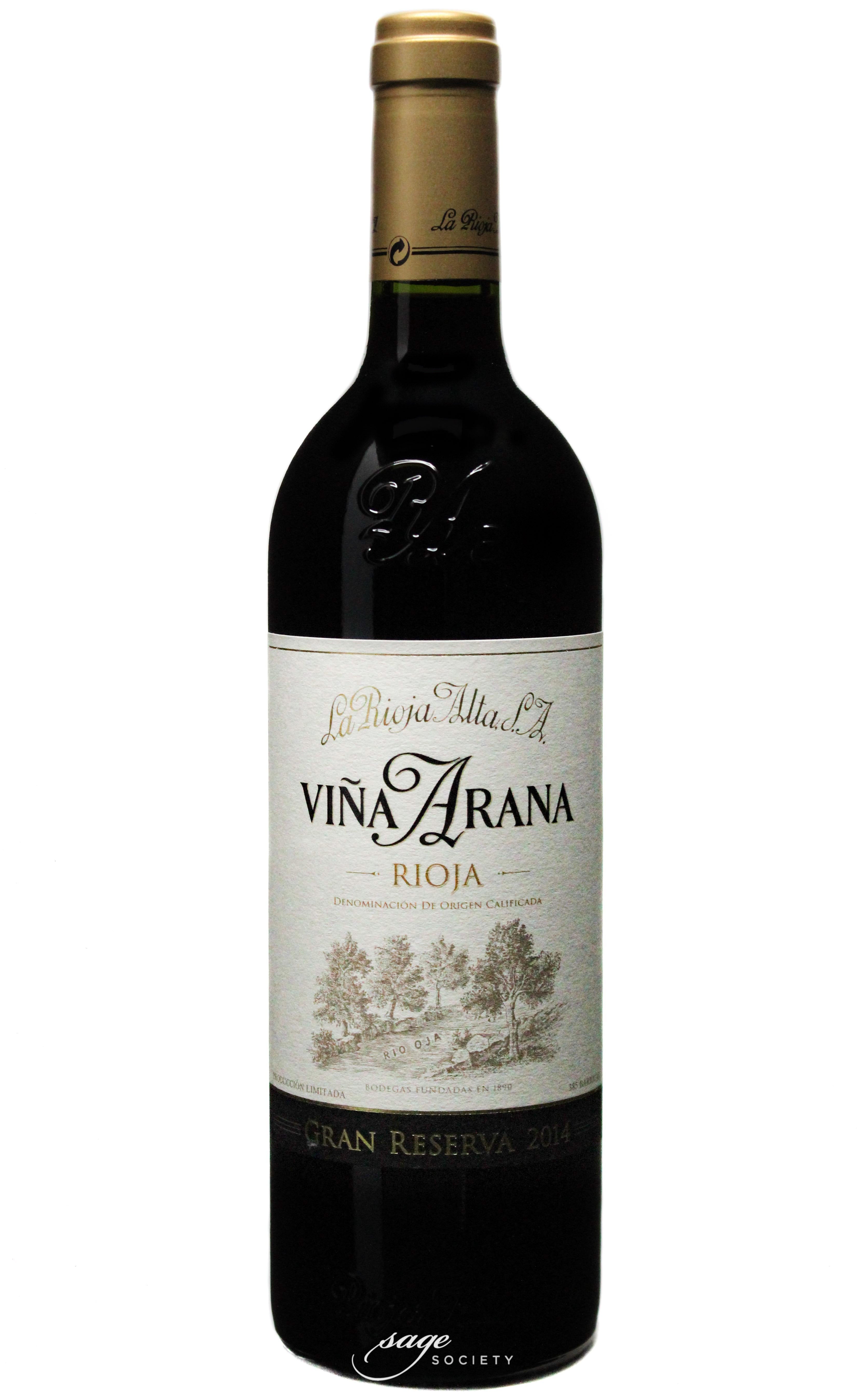 2014 La Rioja Alta Rioja Viña Arana Gran Reserva
