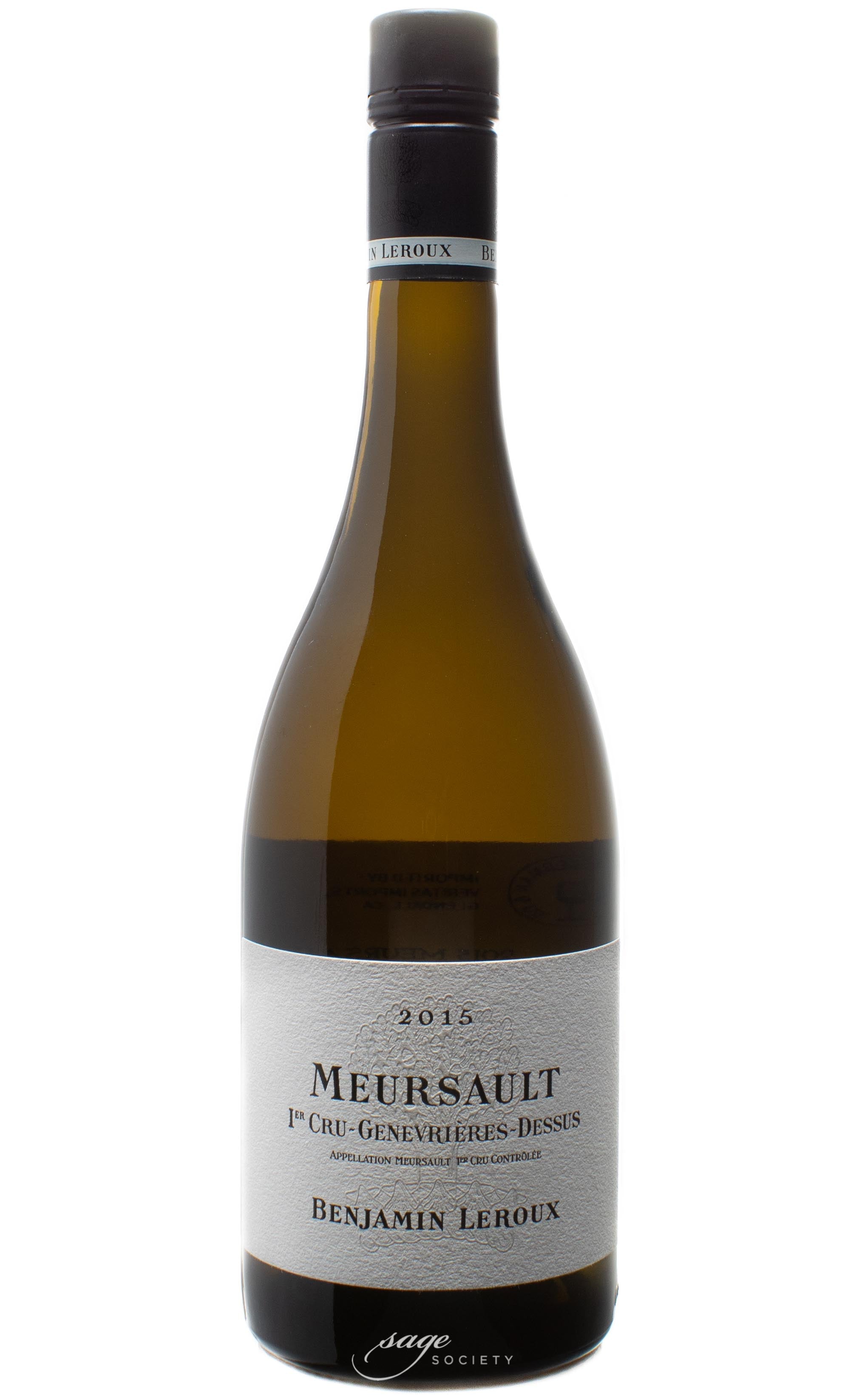 2015 Benjamin Leroux Meursault 1er Cru Genevrières Dessous