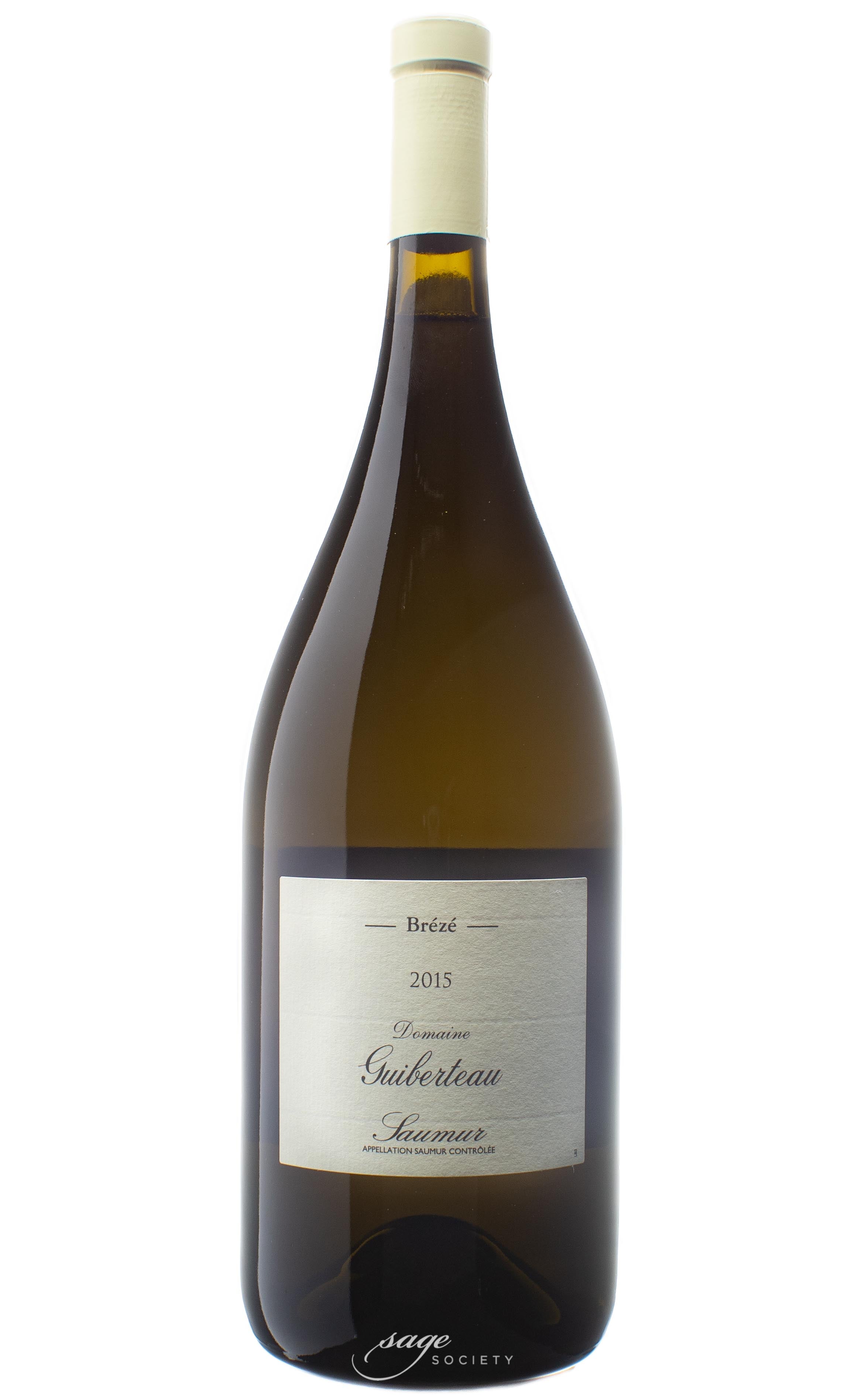 2015 Domaine Guiberteau Saumur Blanc Brézé 1.5L
