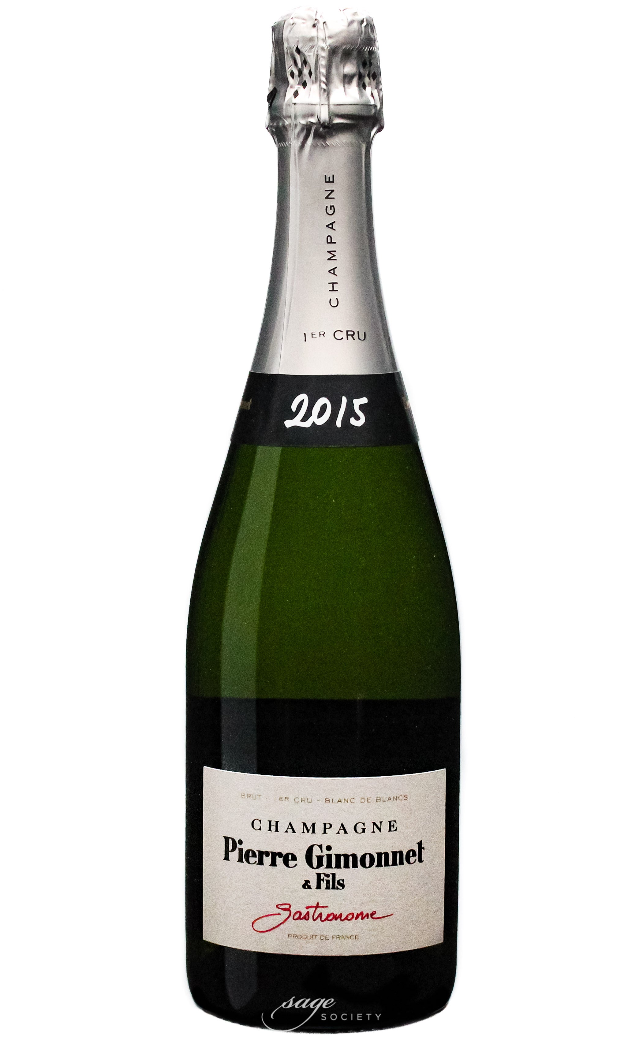 2015 Pierre Gimonnet & Fils Champagne Premier Cru Cuvée Gastronome Blanc de Blancs Brut