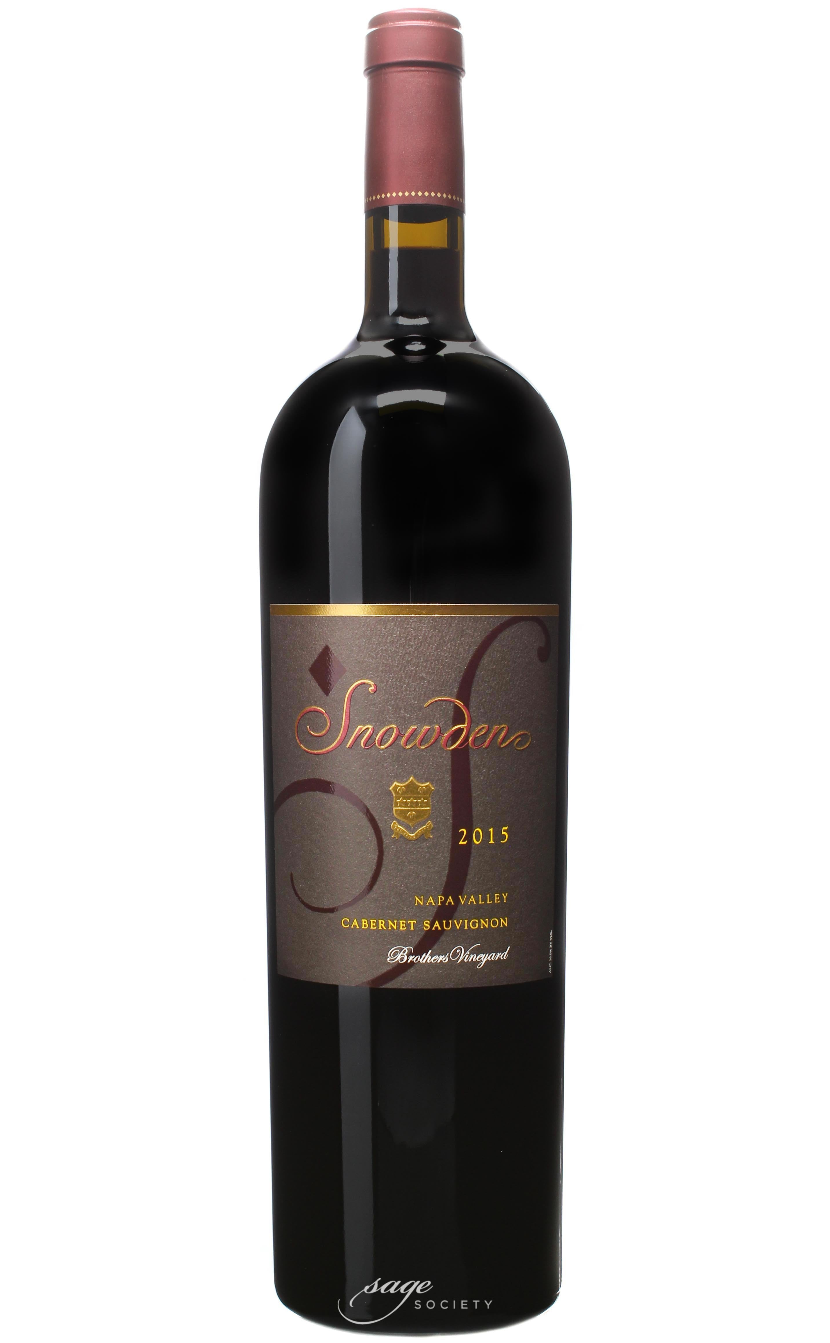 2015 Snowden Cabernet Sauvignon Brothers Vineyard 1.5L