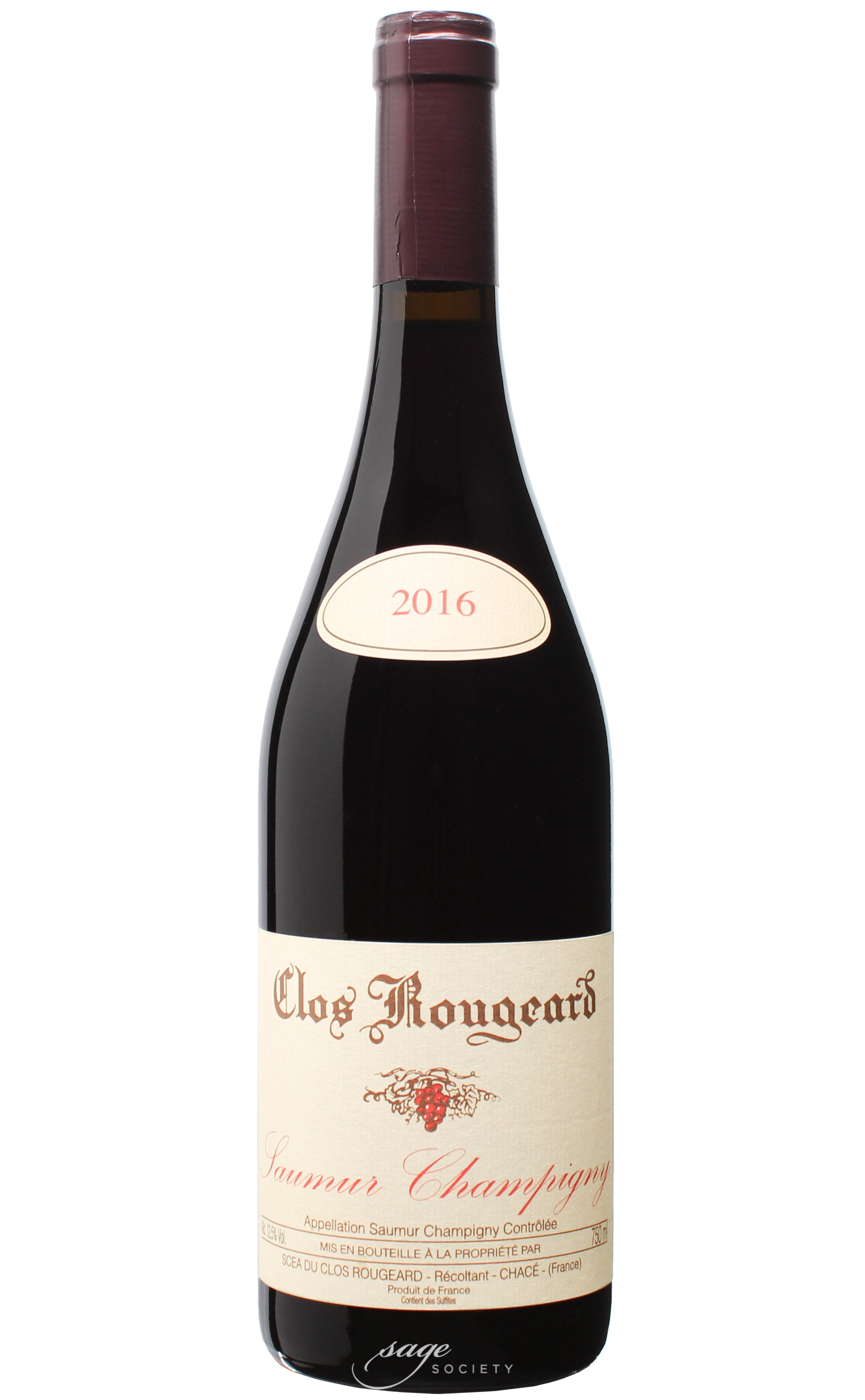 2016 Clos Rougeard (Foucault) Saumur-Champigny