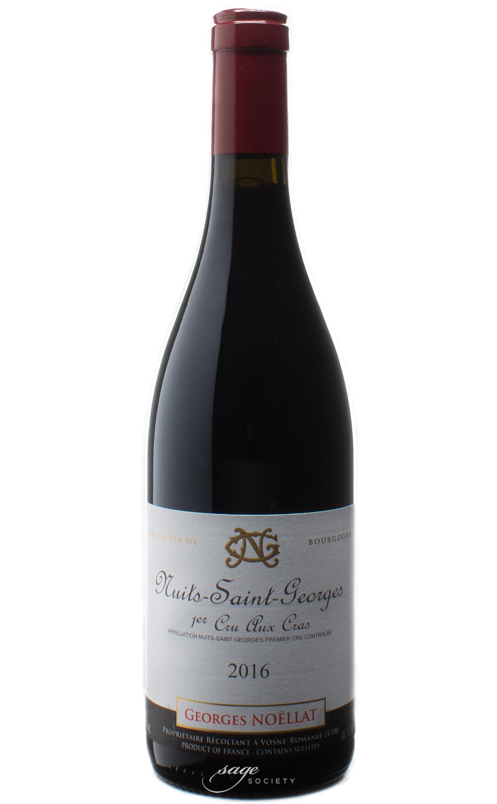 2016 Georges Noëllat Nuits St. Georges 1er Cru Aux Cras
