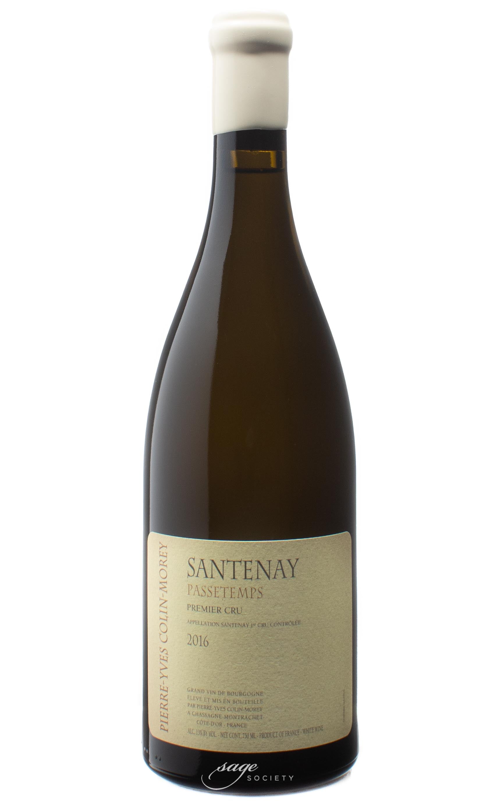 2016 Pierre-Yves Colin-Morey Santenay 1er Cru Passetemps