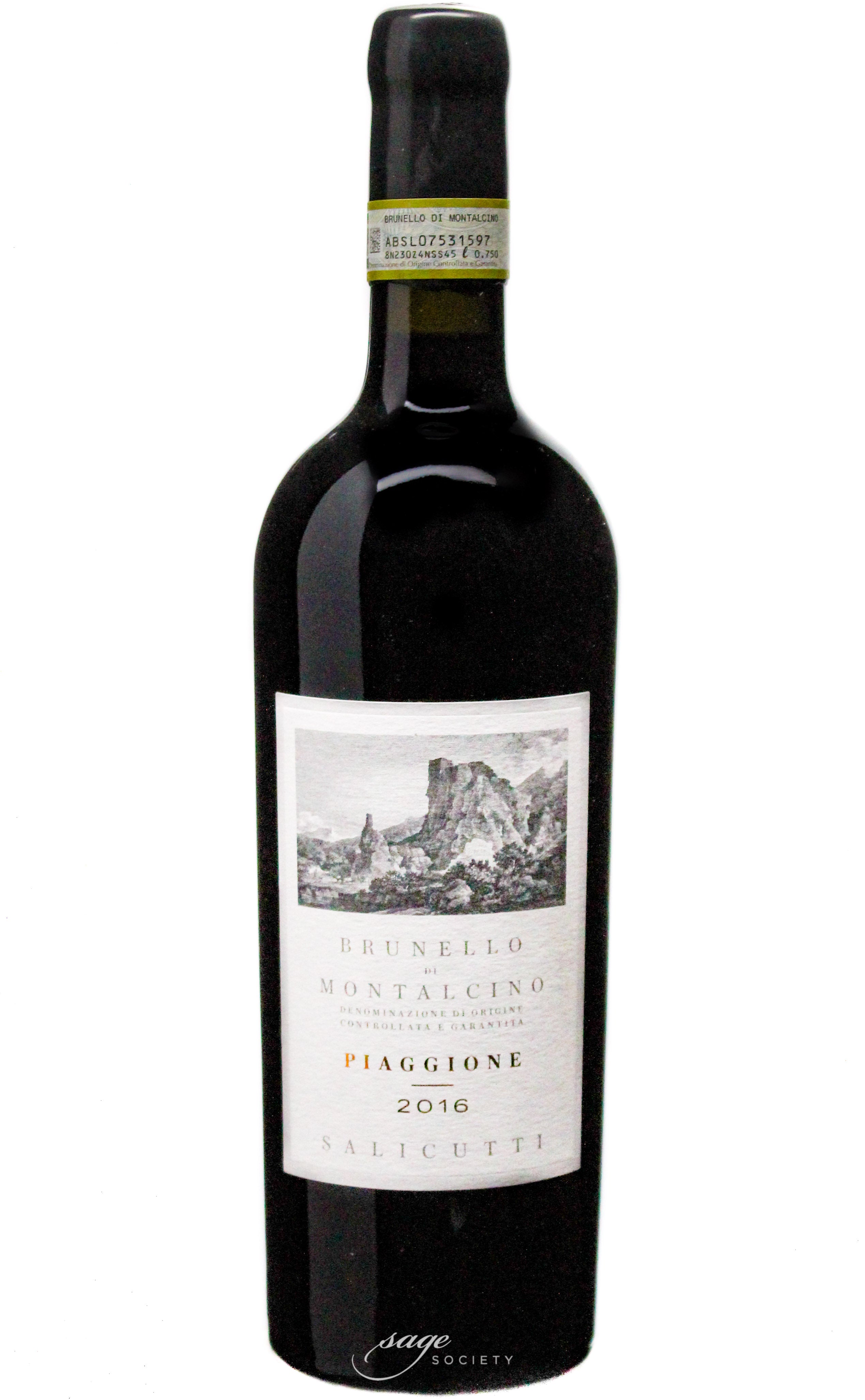 2016 Podere Salicutti Brunello di Montalcino Piaggione