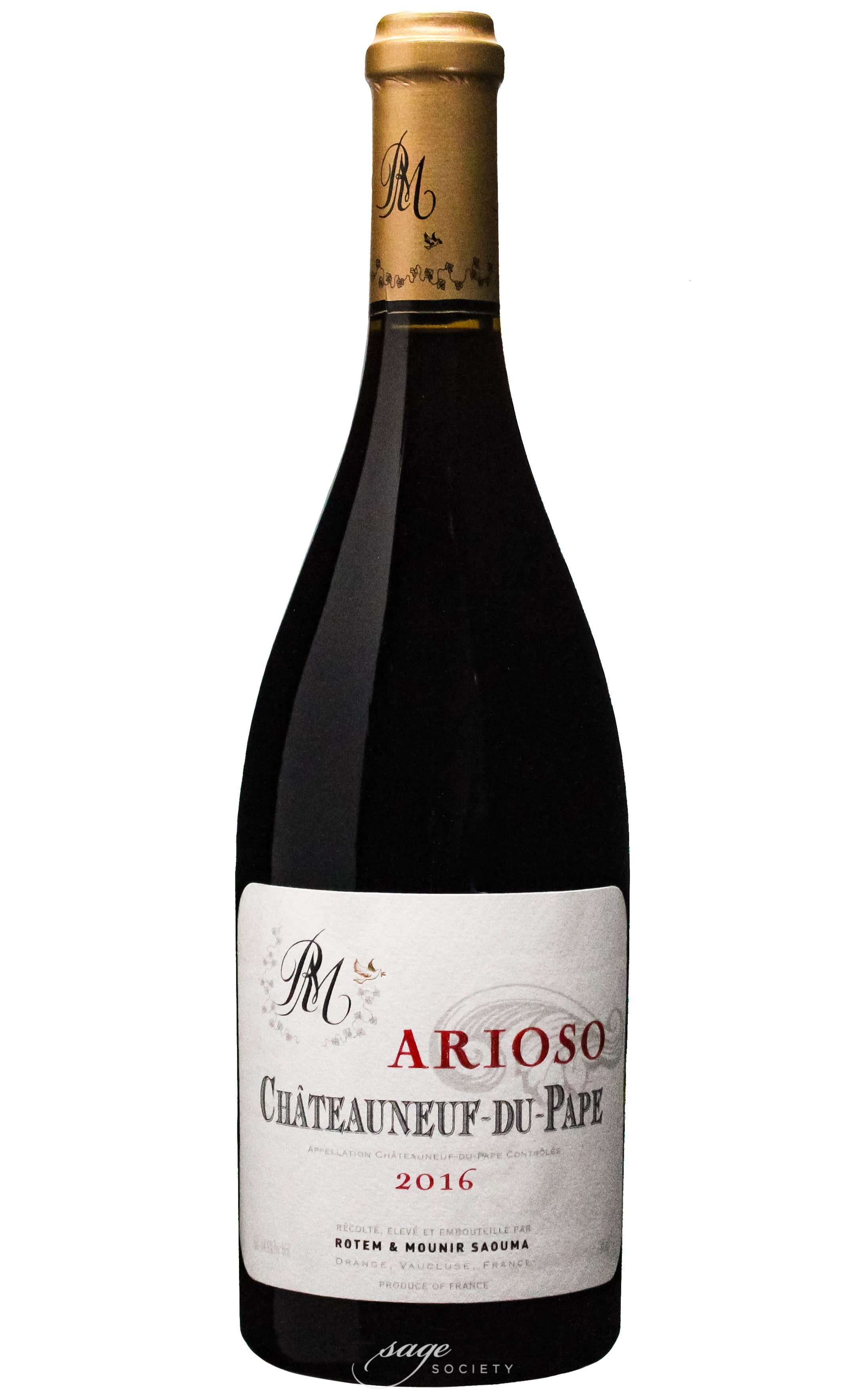 2016 Rotem & Mounir Saouma Châteauneuf-du-Pape Arioso