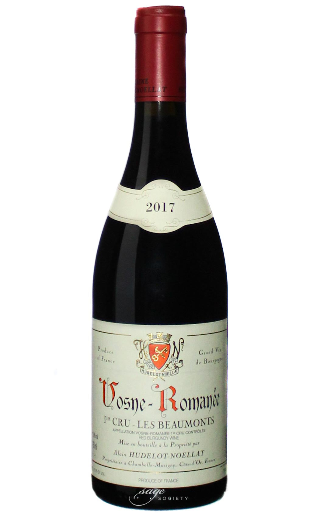 2017 Alain Hudelot-Noëllat Vosne-Romanée 1er Cru Les Beaumonts