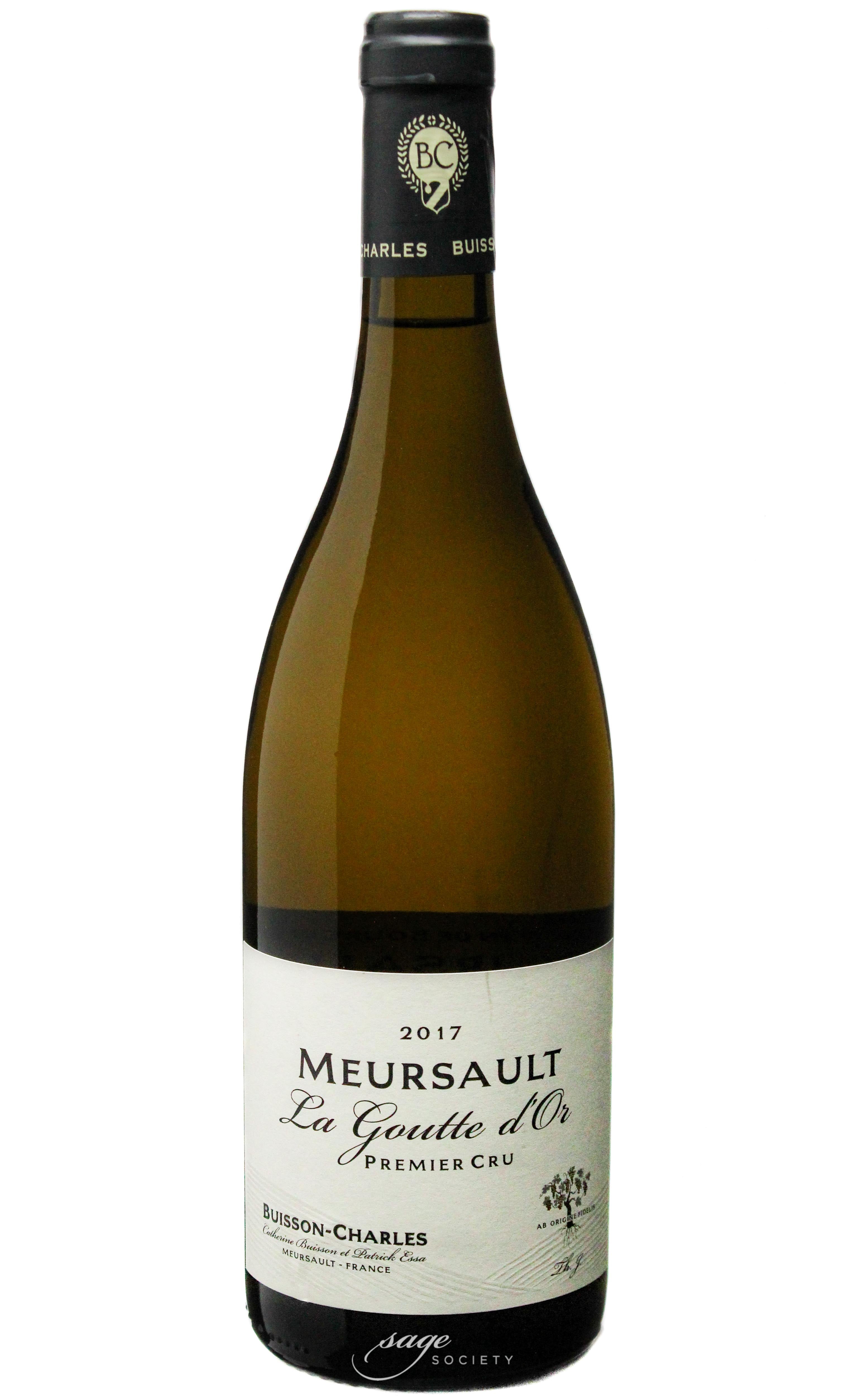 2017 Buisson-Charles Meursault 1er Cru Gouttes d'Or