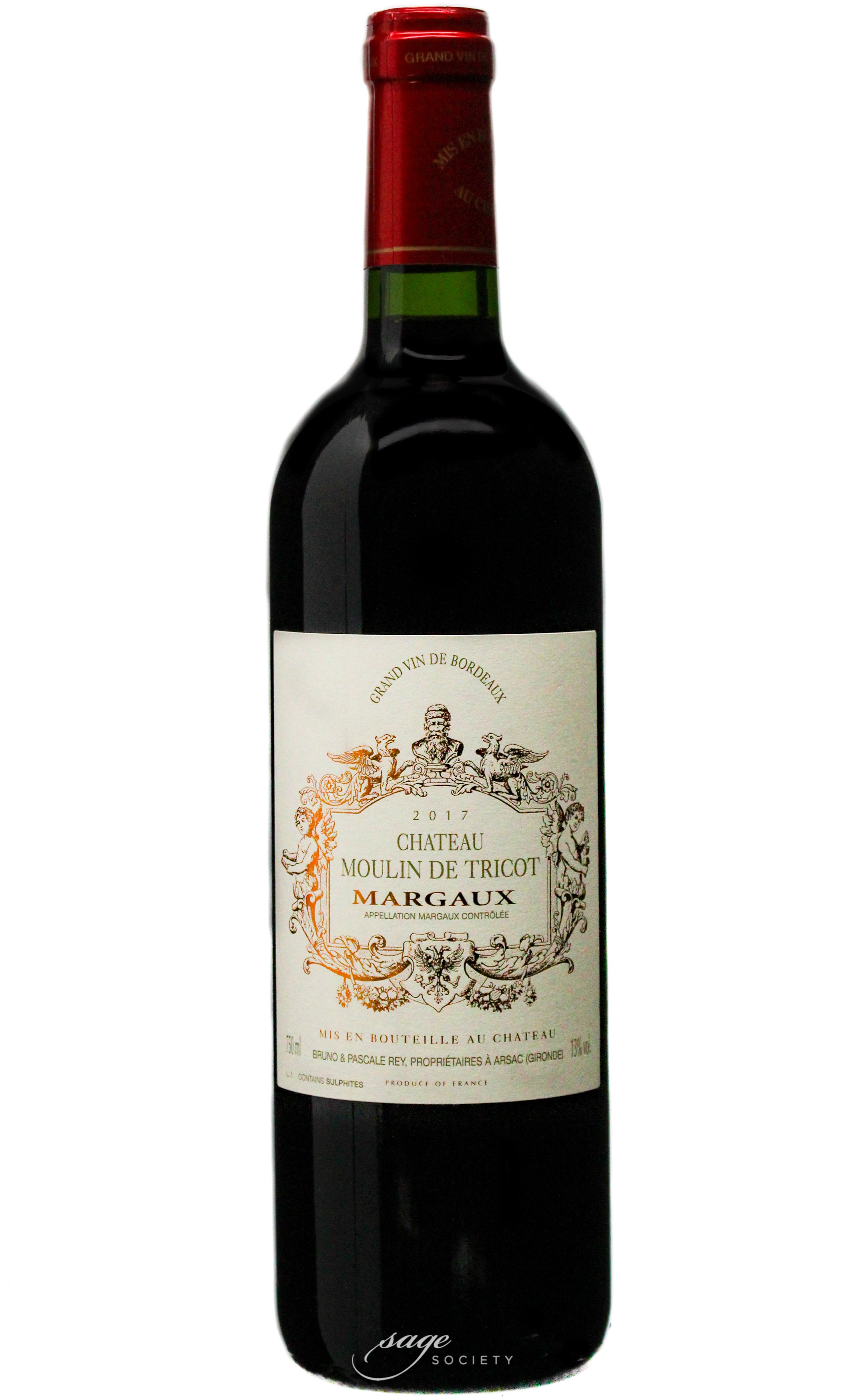 2017 Château Moulin de Tricot Margaux