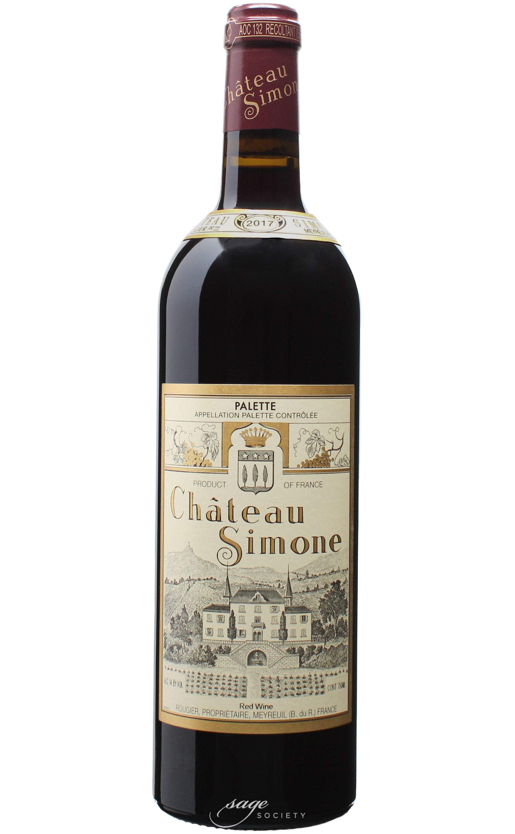 2017 Château Simone Palette Rouge