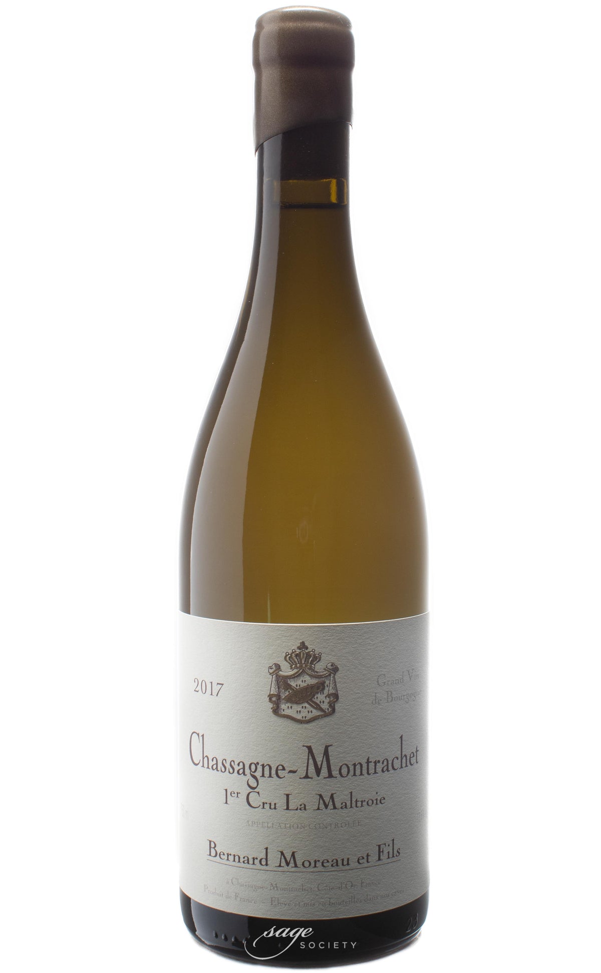 2017 Domaine Bernard Moreau et Fils Chassagne-Montrachet 1er Cru La Maltroie