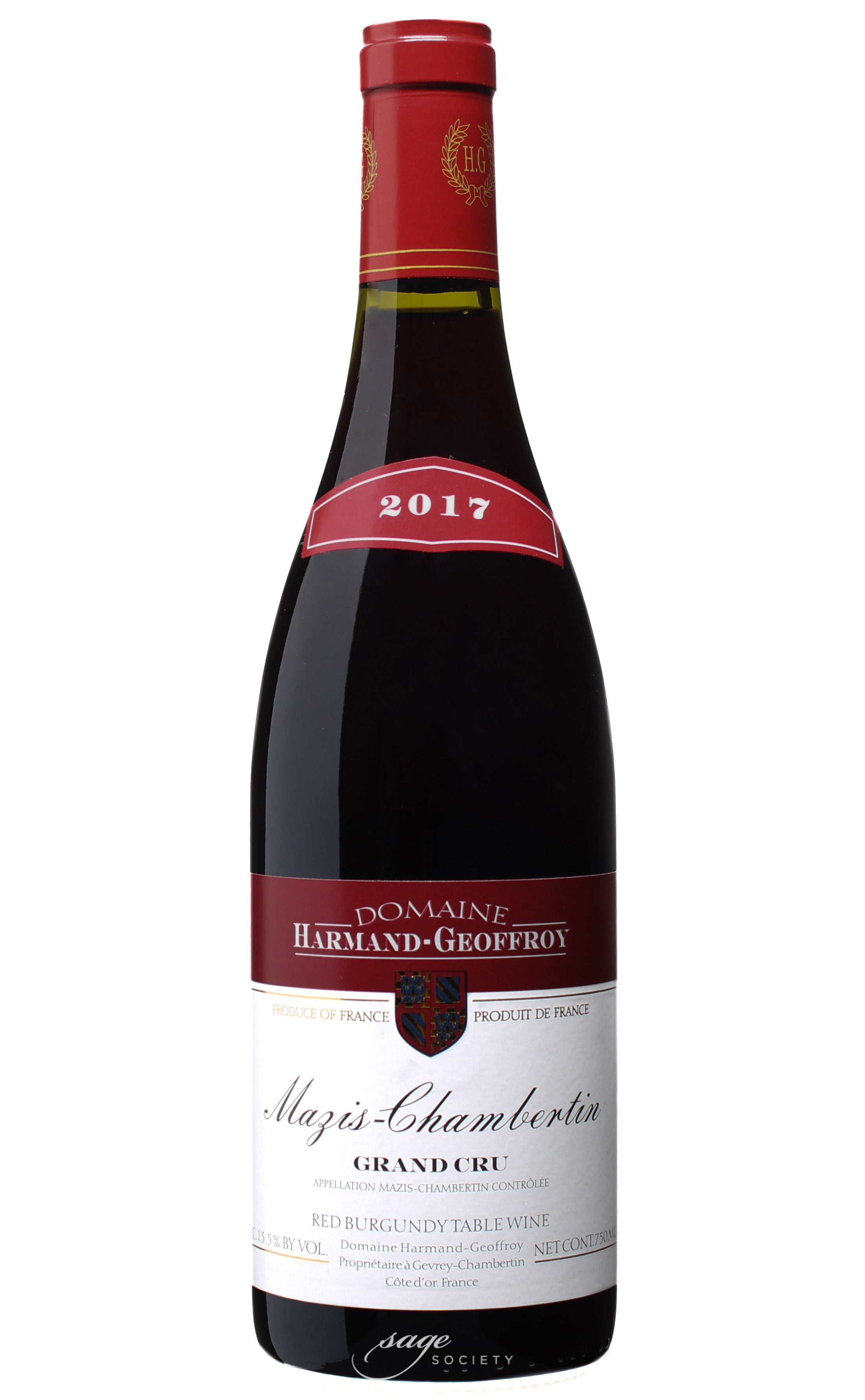 2017 Domaine Harmand-Geoffroy Mazis-Chambertin