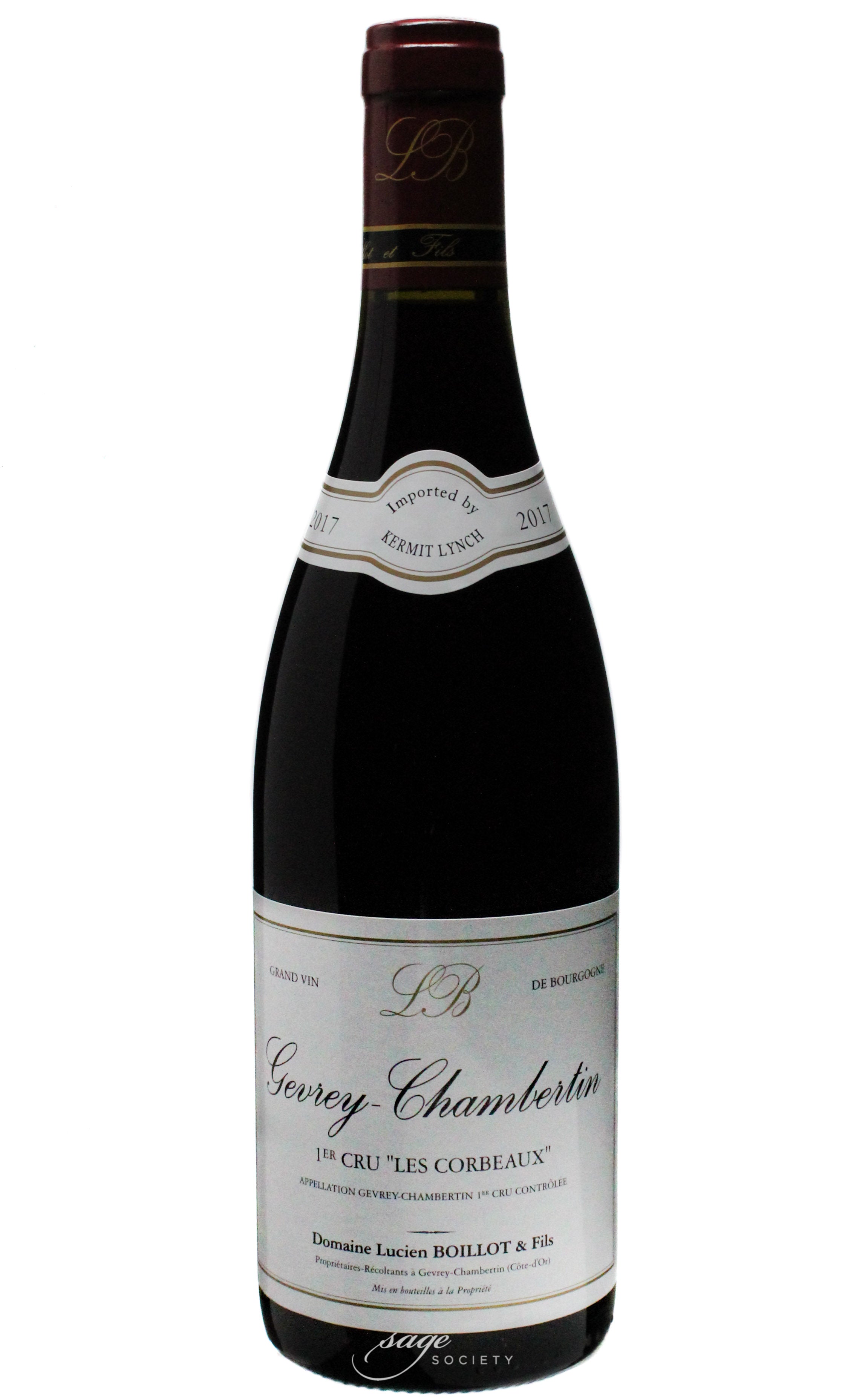 2017 Domaine Lucien Boillot & Fils Gevrey-Chambertin 1er Cru Les Corbeaux