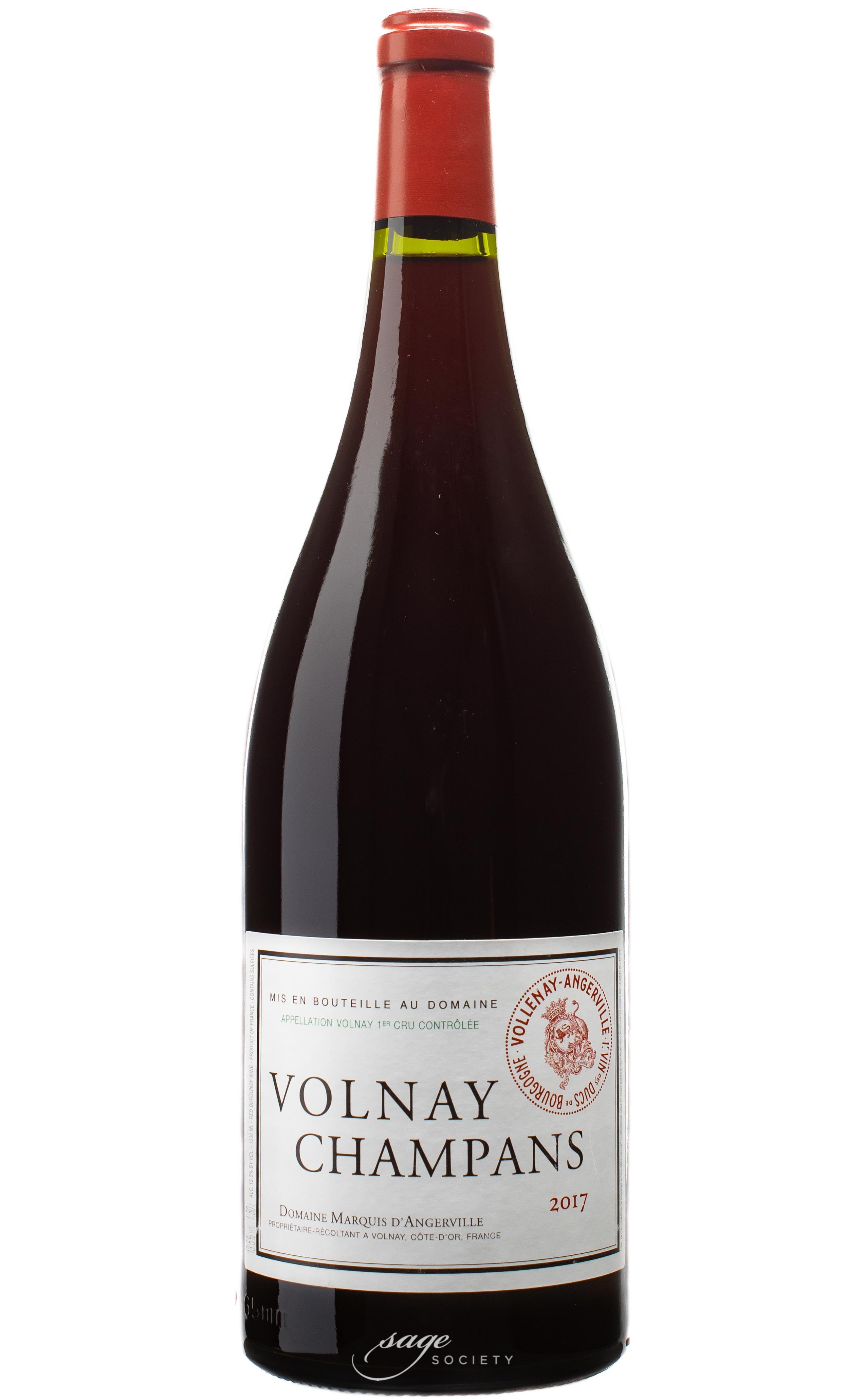 2017 Domaine Marquis d'Angerville Volnay 1er Cru Champans 1.5L