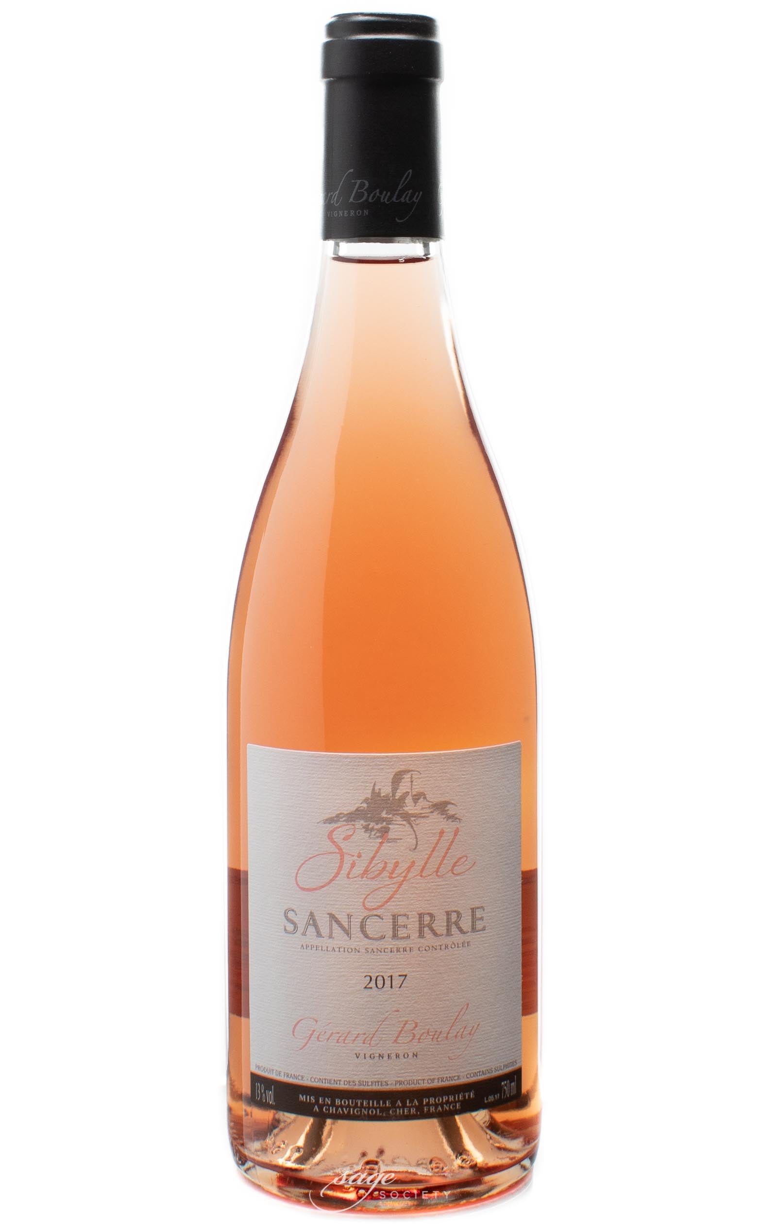 2017 Gérard Boulay Sancerre Sibylle Rosé
