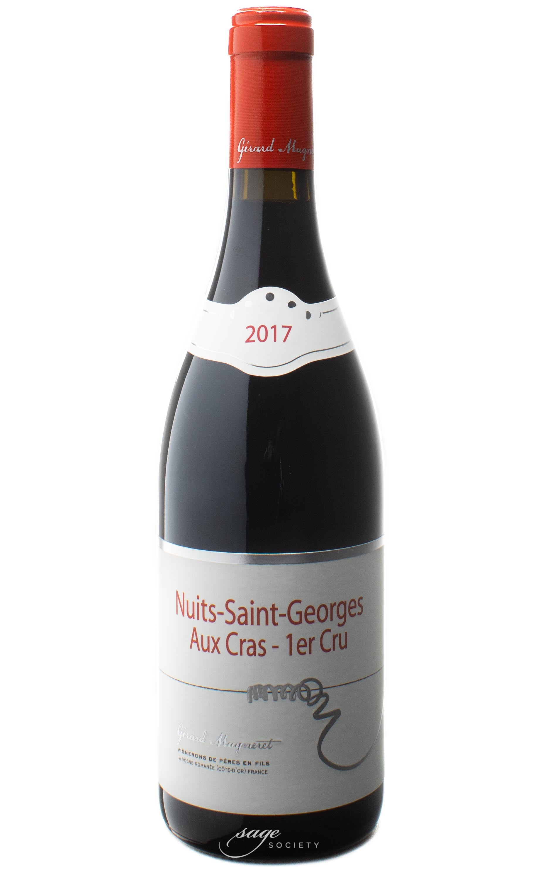2017 Gérard Mugneret Nuits St. Georges 1er Cru Les Cras