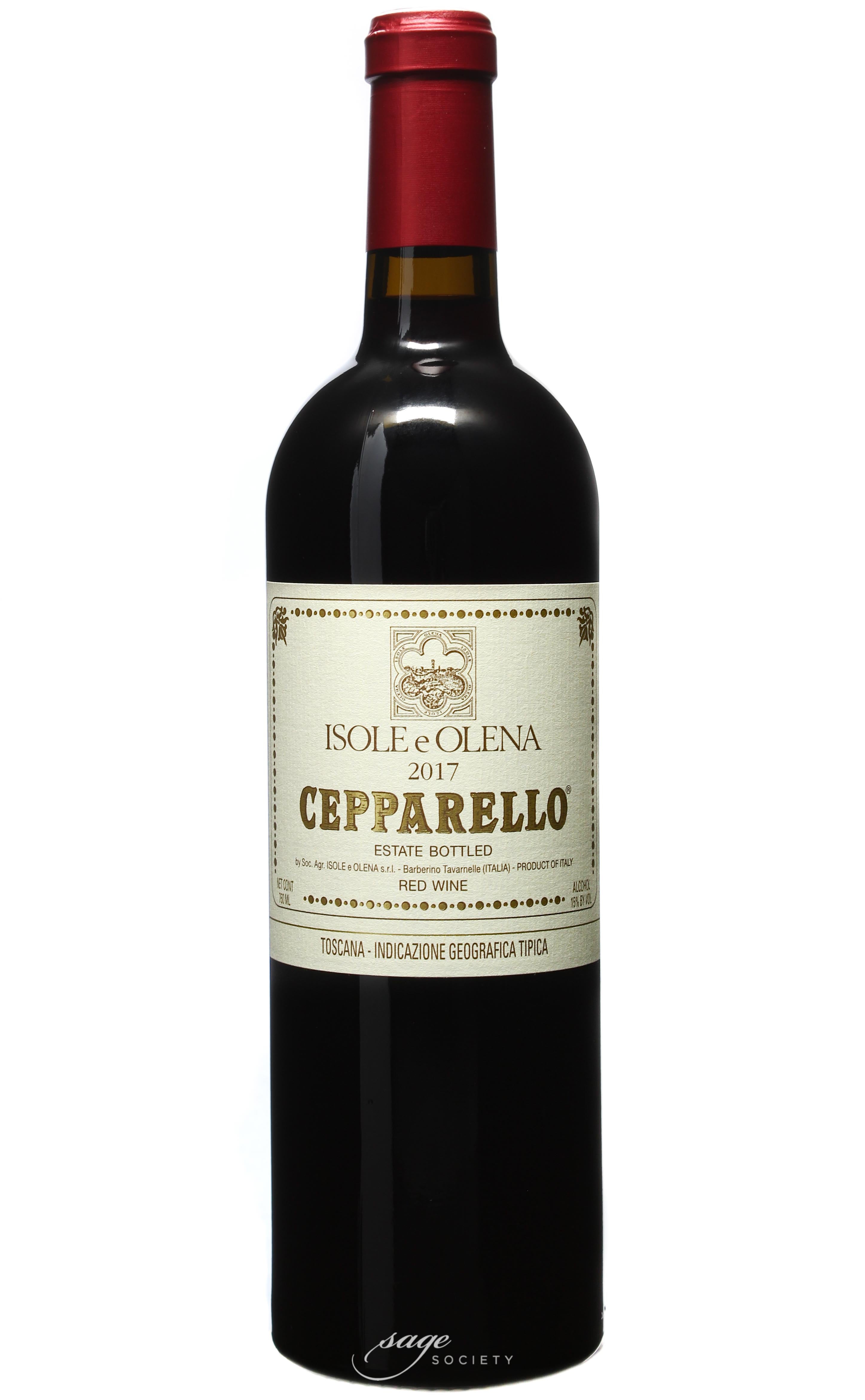 2017 Isole e Olena Cepparello Toscana IGT