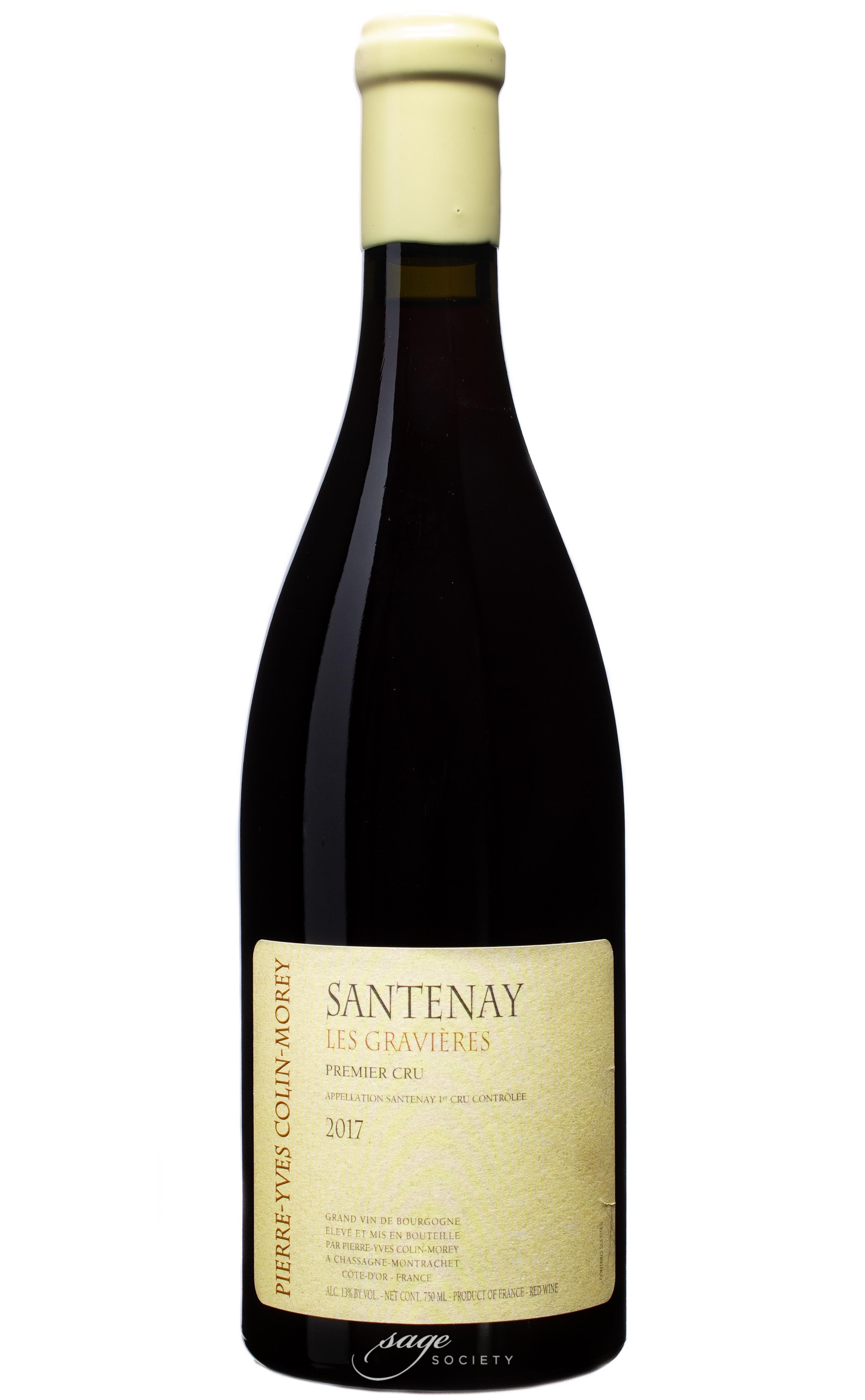 2017 Pierre-Yves Colin-Morey Santenay 1er Cru Gravières