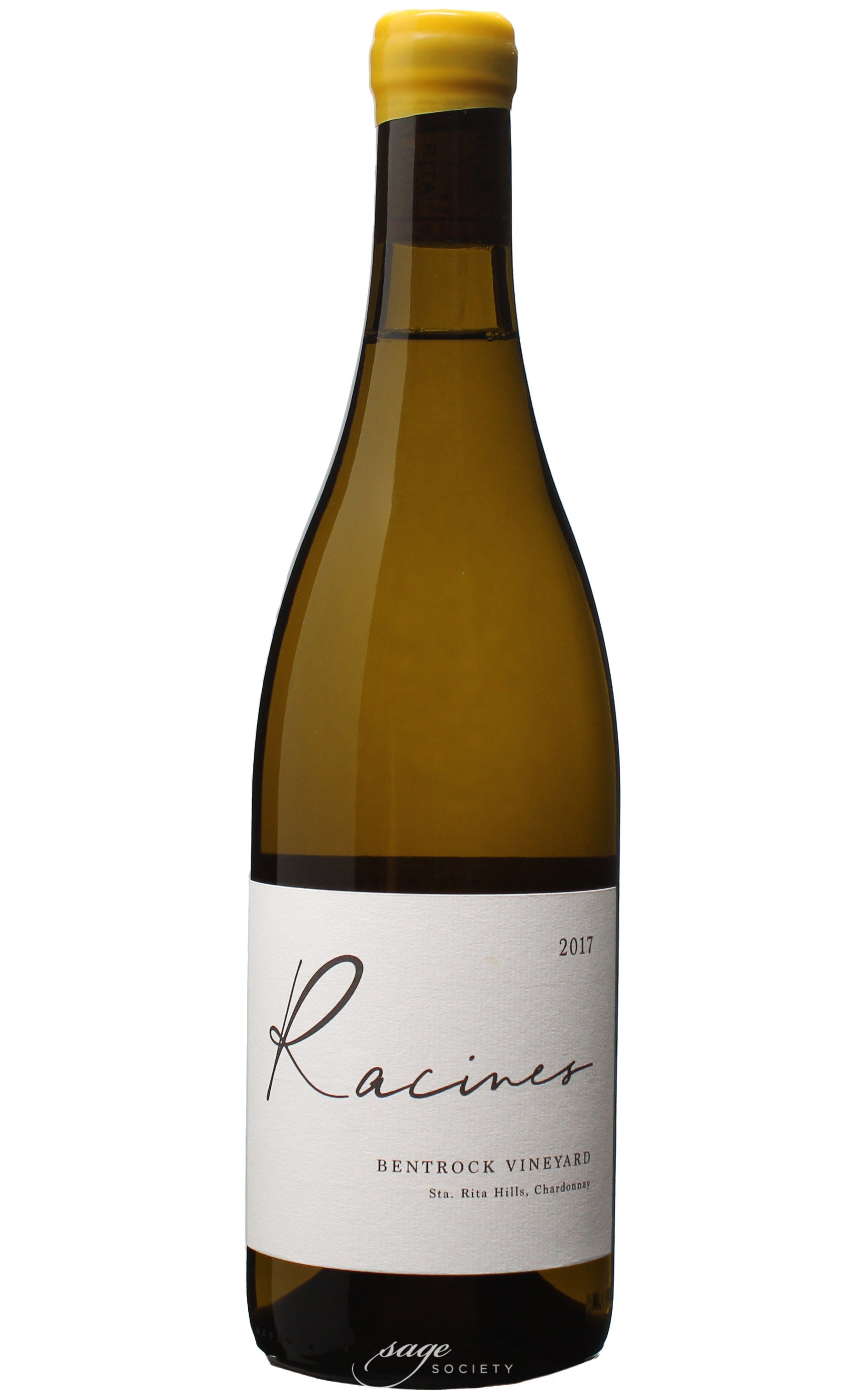 2017 Racines Chardonnay Bentrock Vineyard Sta. Rita Hills