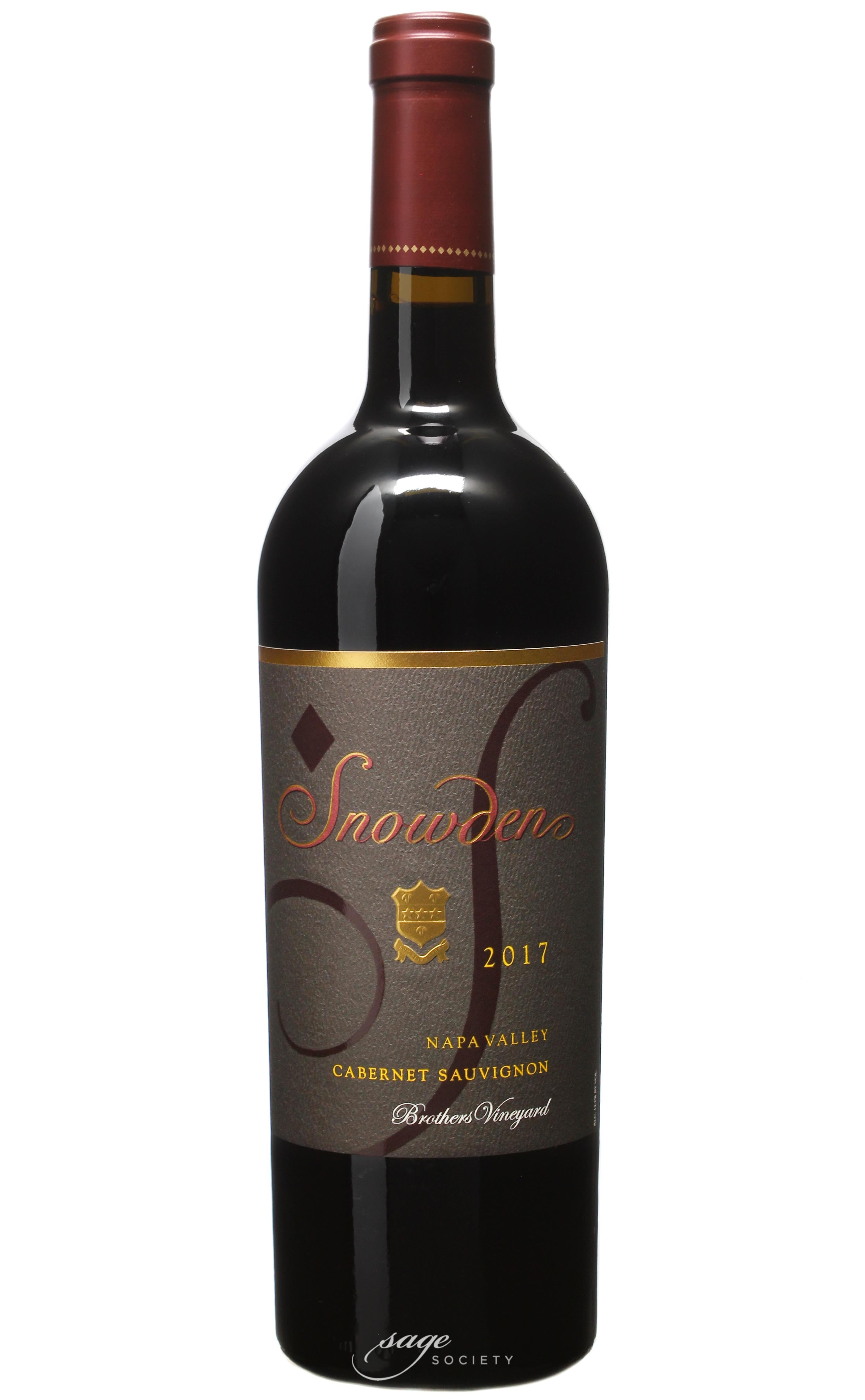 2017 Snowden Cabernet Sauvignon Brothers Vineyard