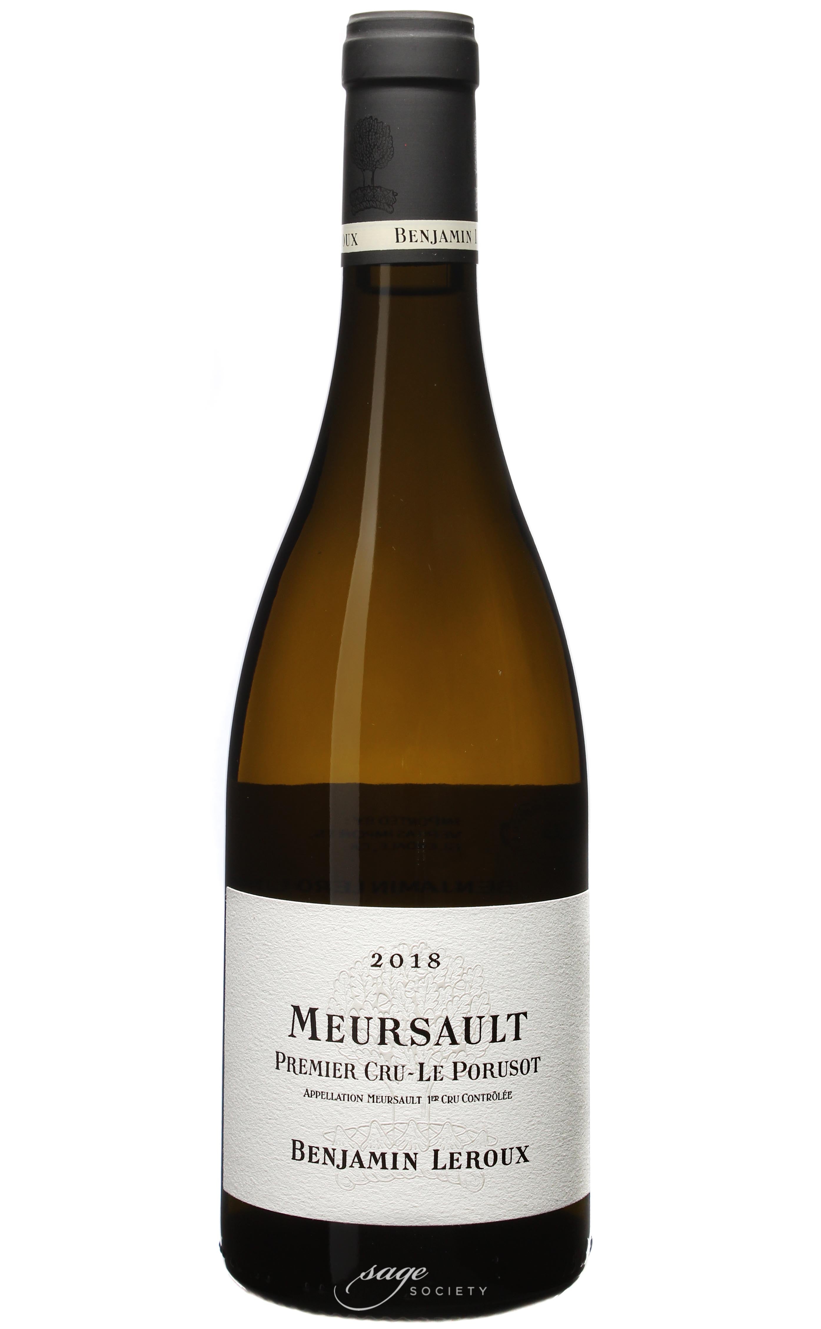 2018 Benjamin Leroux Meursault 1er Cru Les Porusot