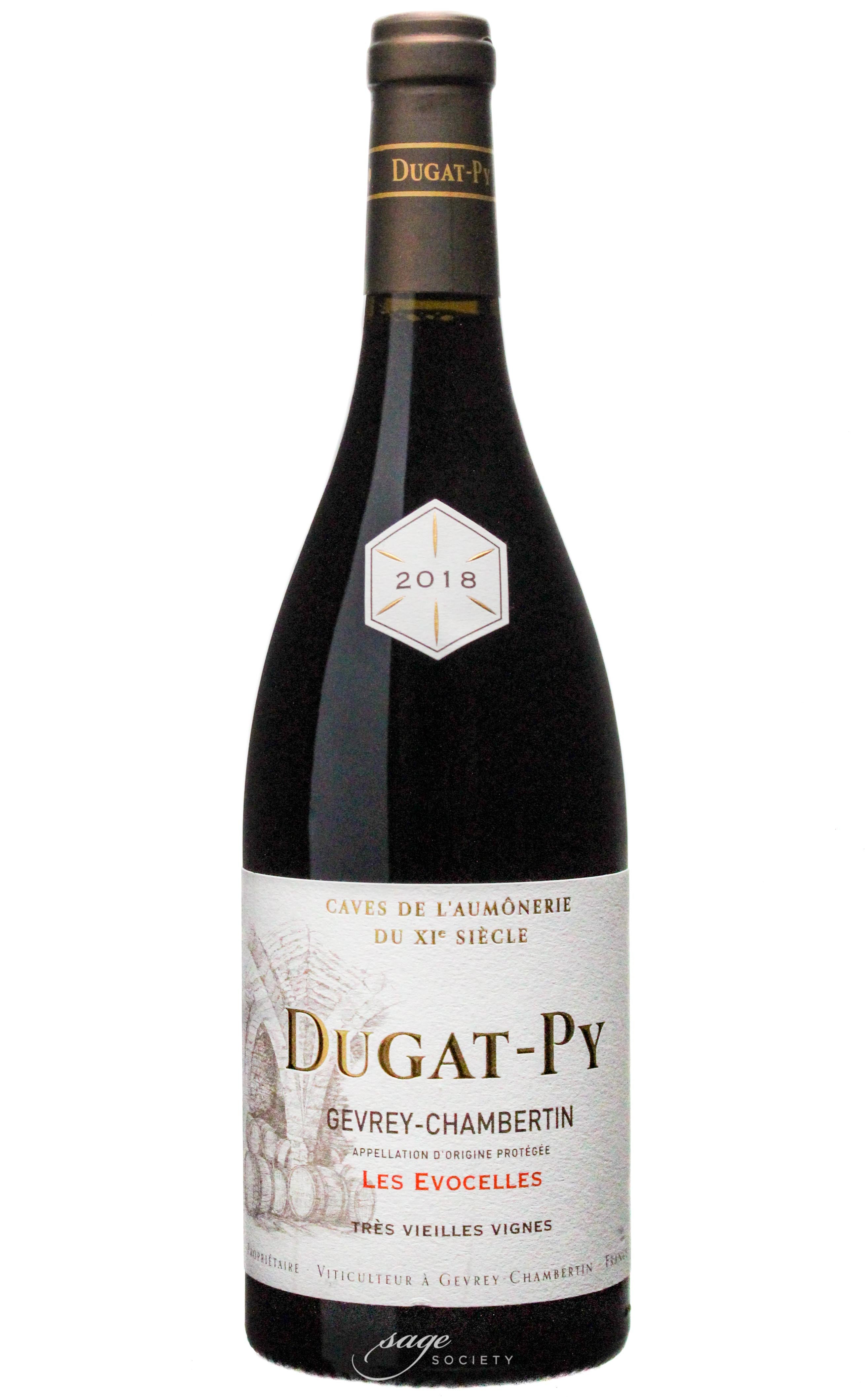 2018 Domaine Dugat-Py Gevrey-Chambertin Les Evocelles Très Vieilles Vignes