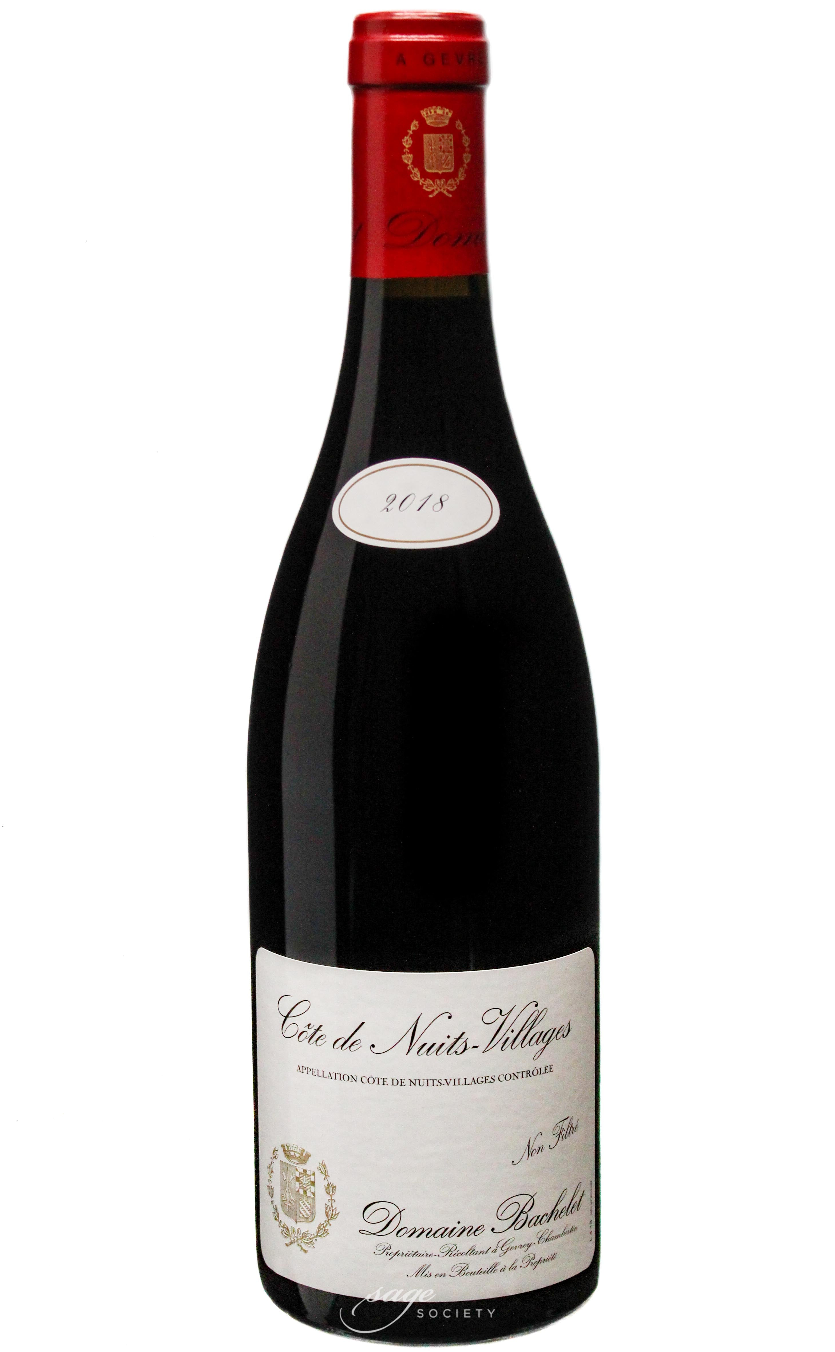 2018 Domaine Denis Bachelet Côte de Nuits Villages