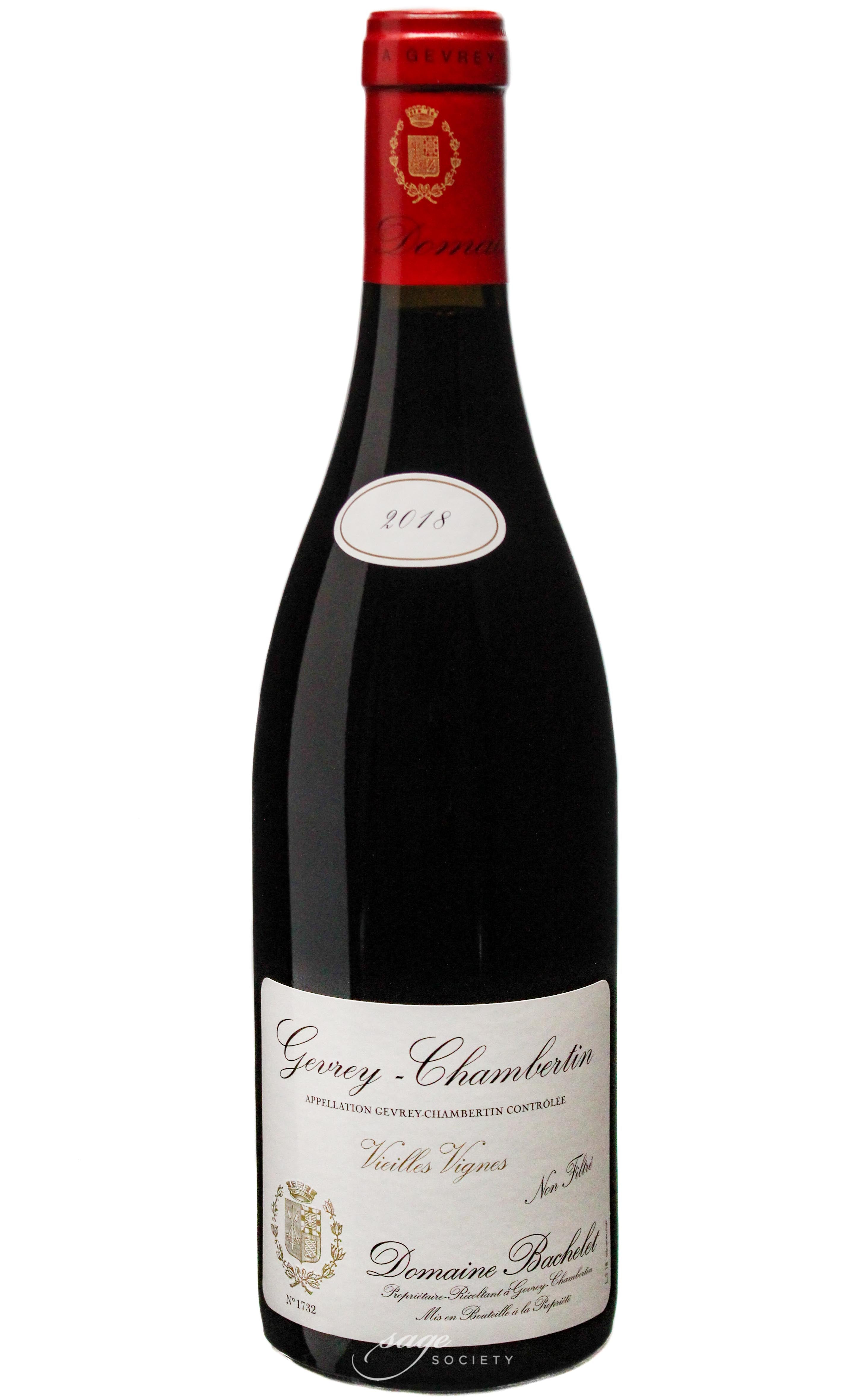 2018 Domaine Denis Bachelet Gevrey-Chambertin Vieilles Vignes