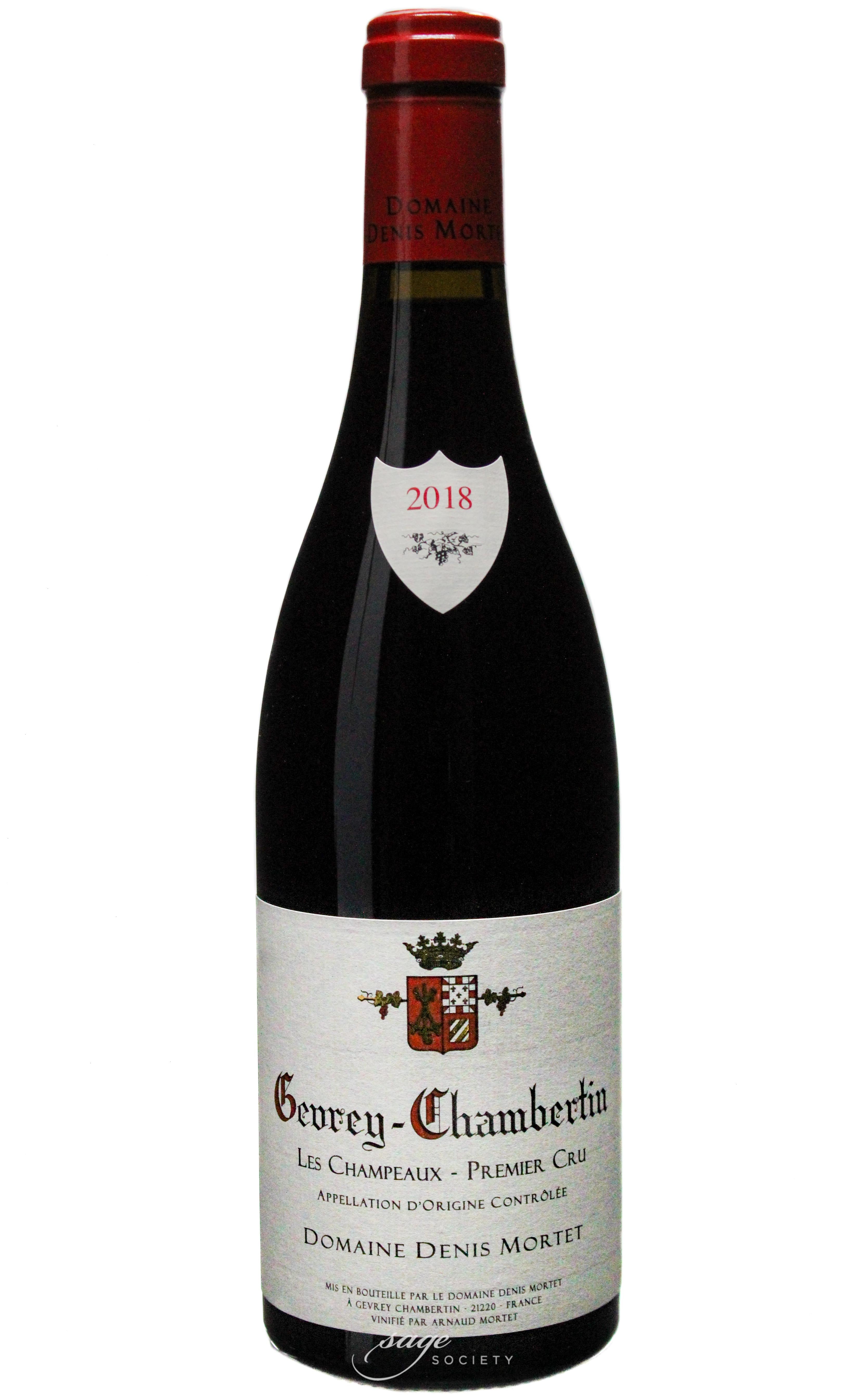 2018 Domaine Denis Mortet Gevrey-Chambertin 1er Cru Champeaux