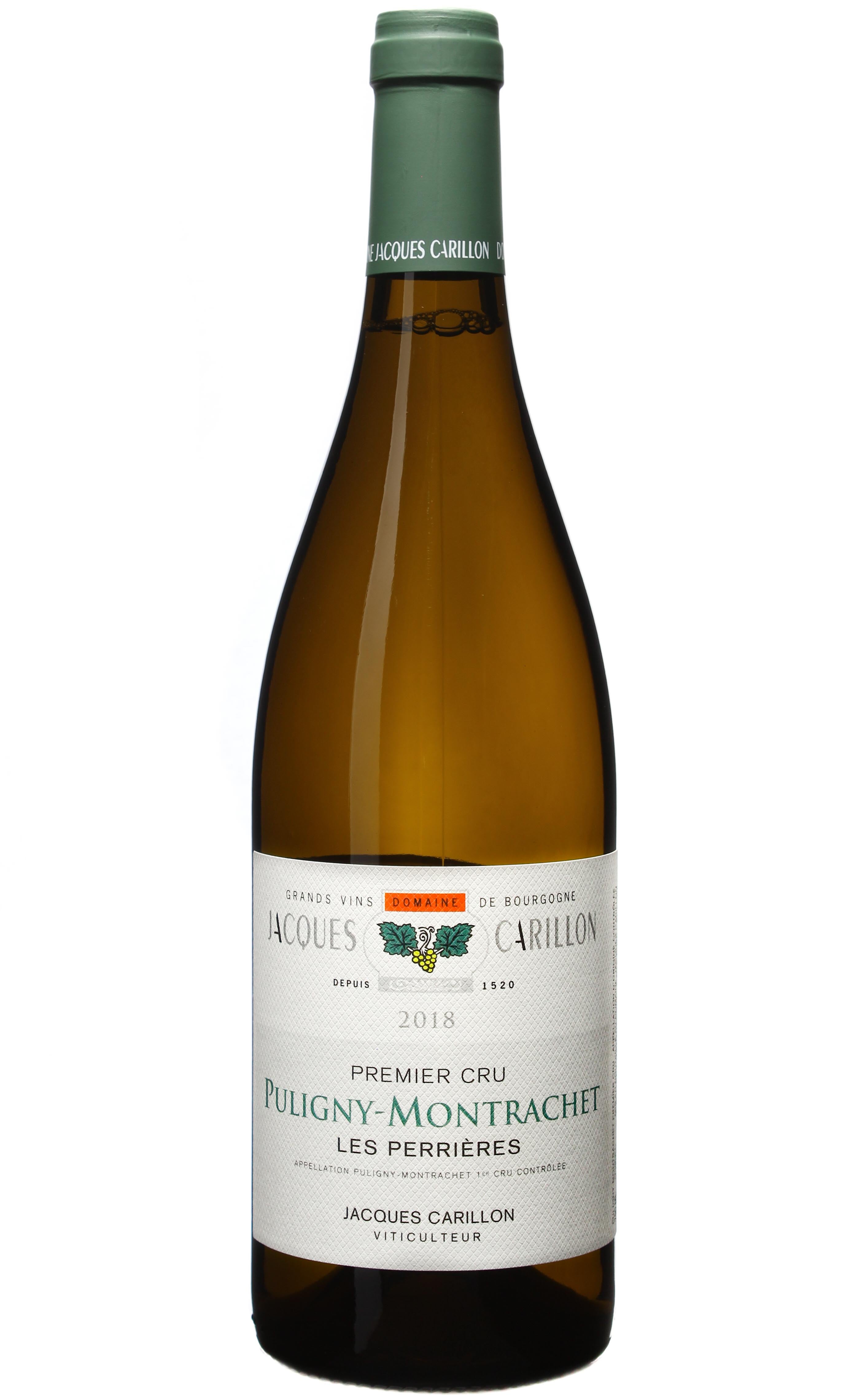 2018 Domaine Jacques Carillon Puligny-Montrachet 1er Cru Les Perrières