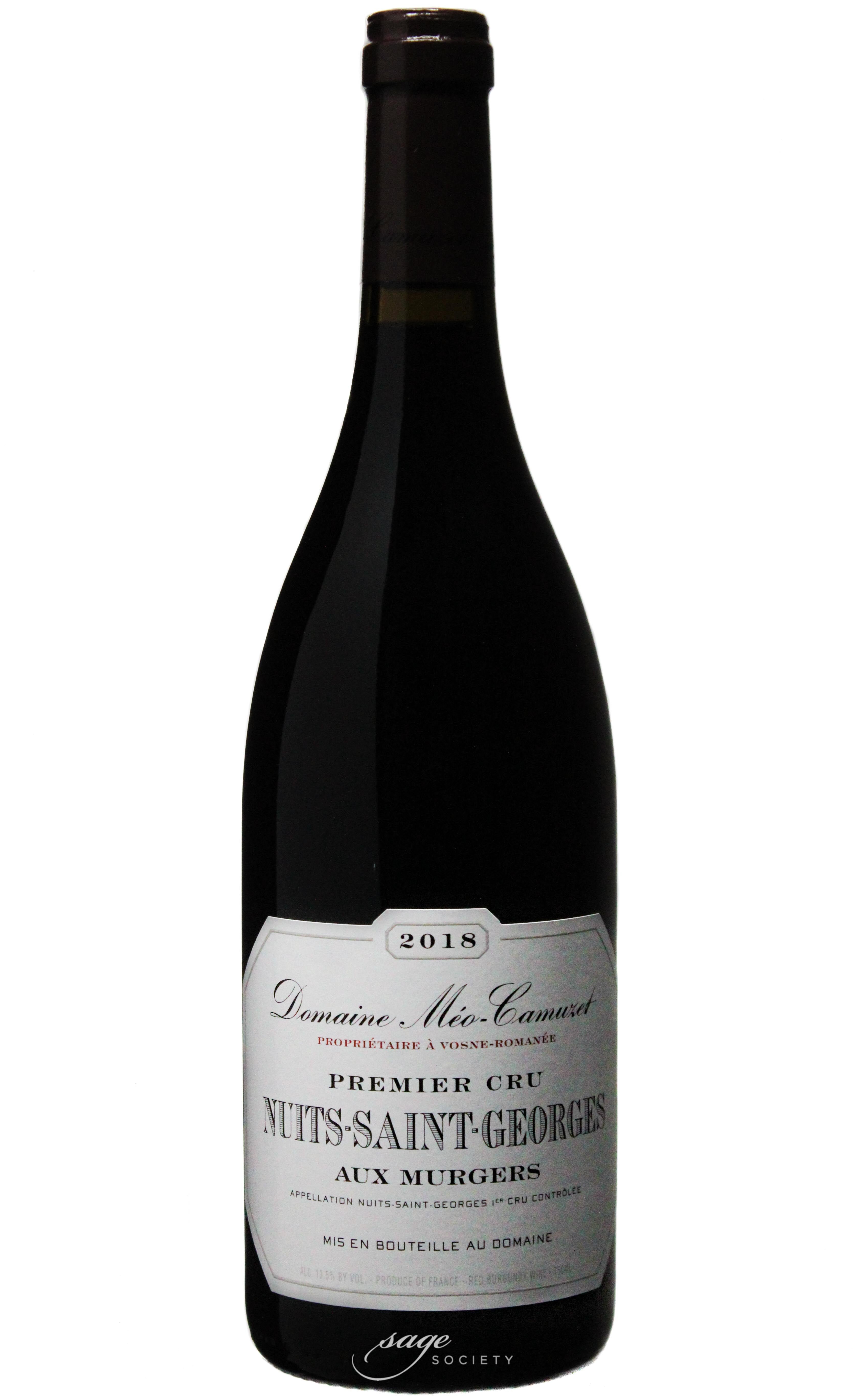 2018 Domaine Méo-Camuzet Nuits St. Georges 1er Cru Aux Murgers