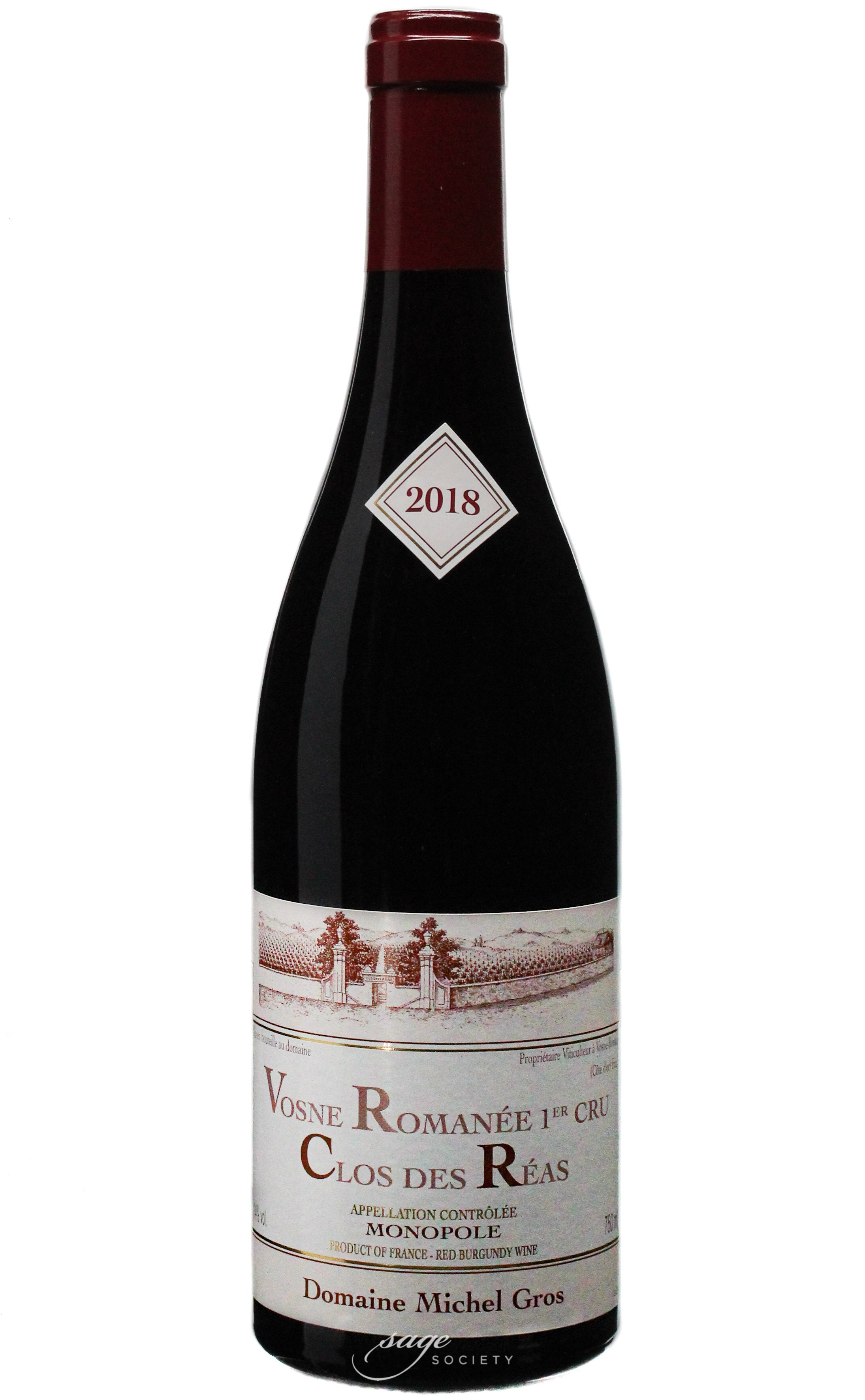 2018 Domaine Michel Gros Vosne-Romanée 1er Cru Clos des Réas