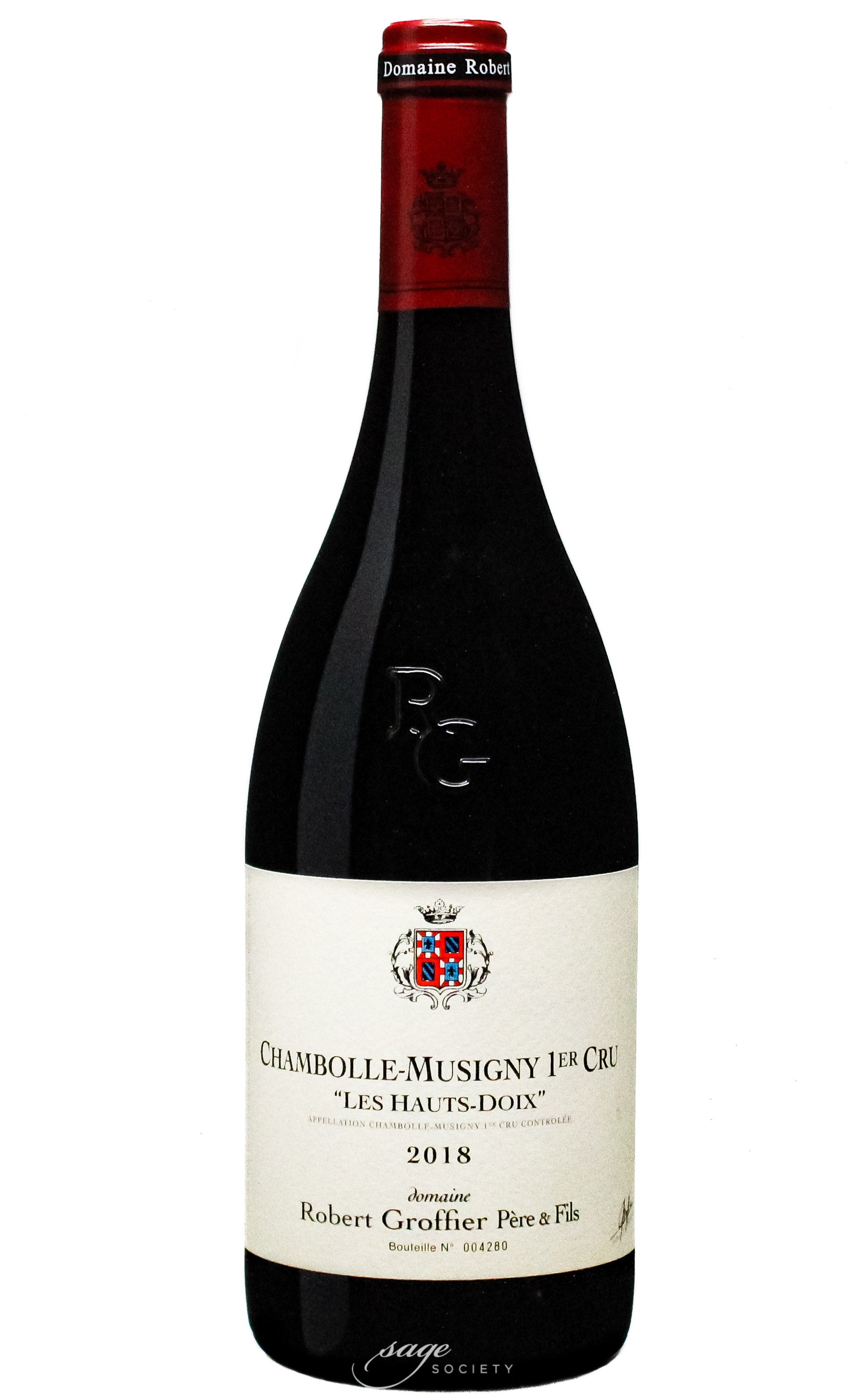2018 Domaine Robert Groffier Chambolle-Musigny 1er Cru Les Hauts-Doix