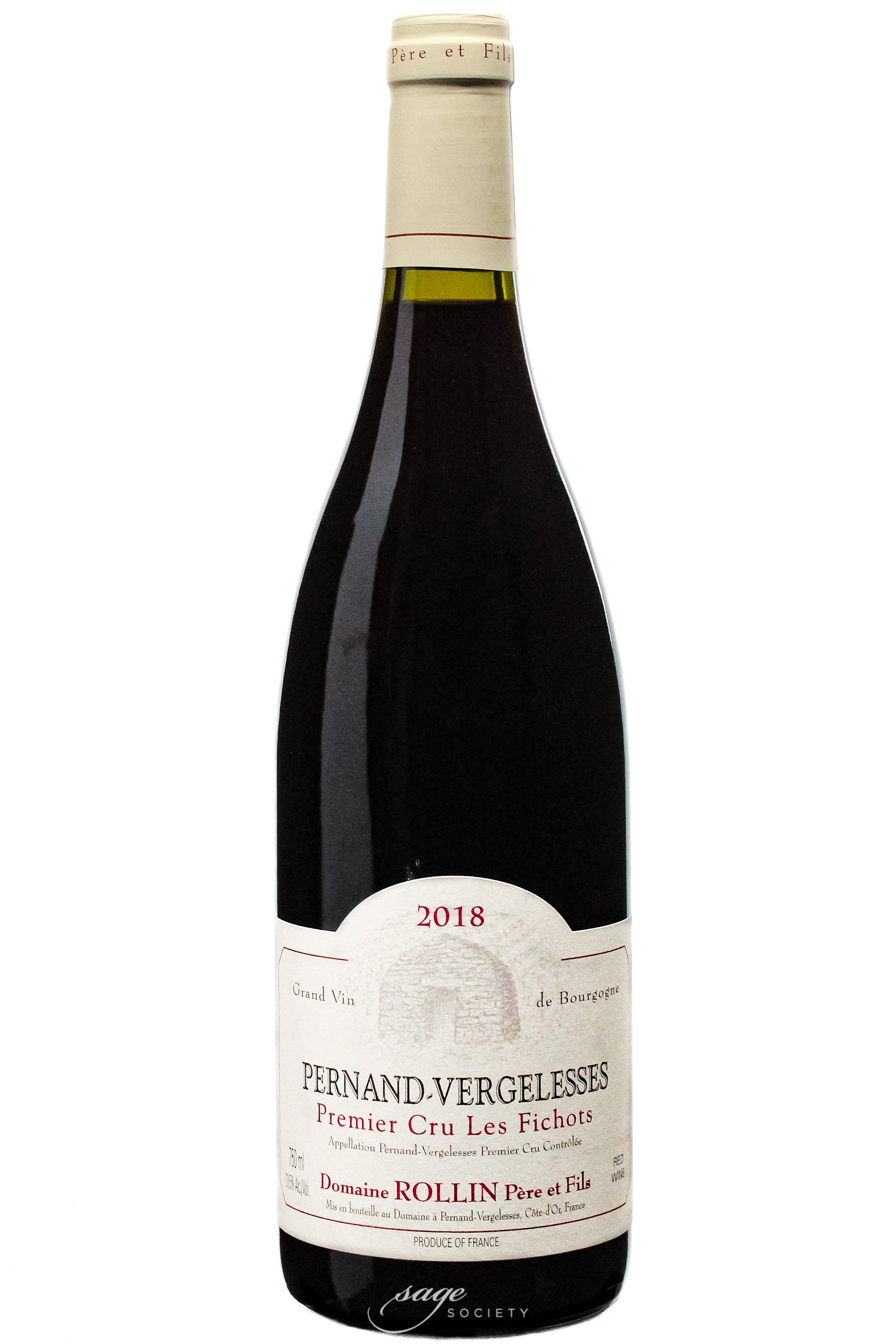 2018 Domaine Rollin Père et Fils Pernand-Vergelesses 1er Cru Les Fichots