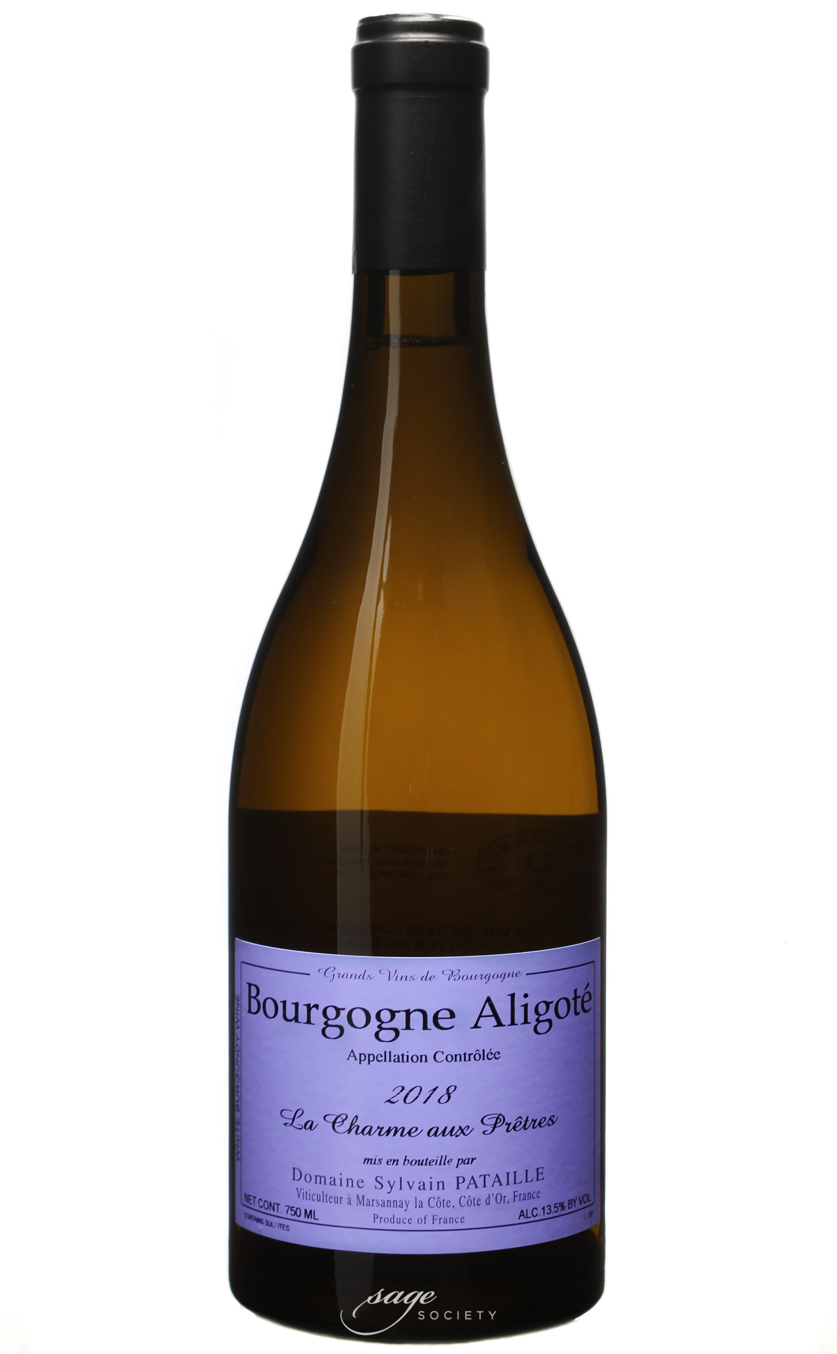 2018 Domaine Sylvain Pataille Bourgogne-Aligoté Charmes aux Prêtres