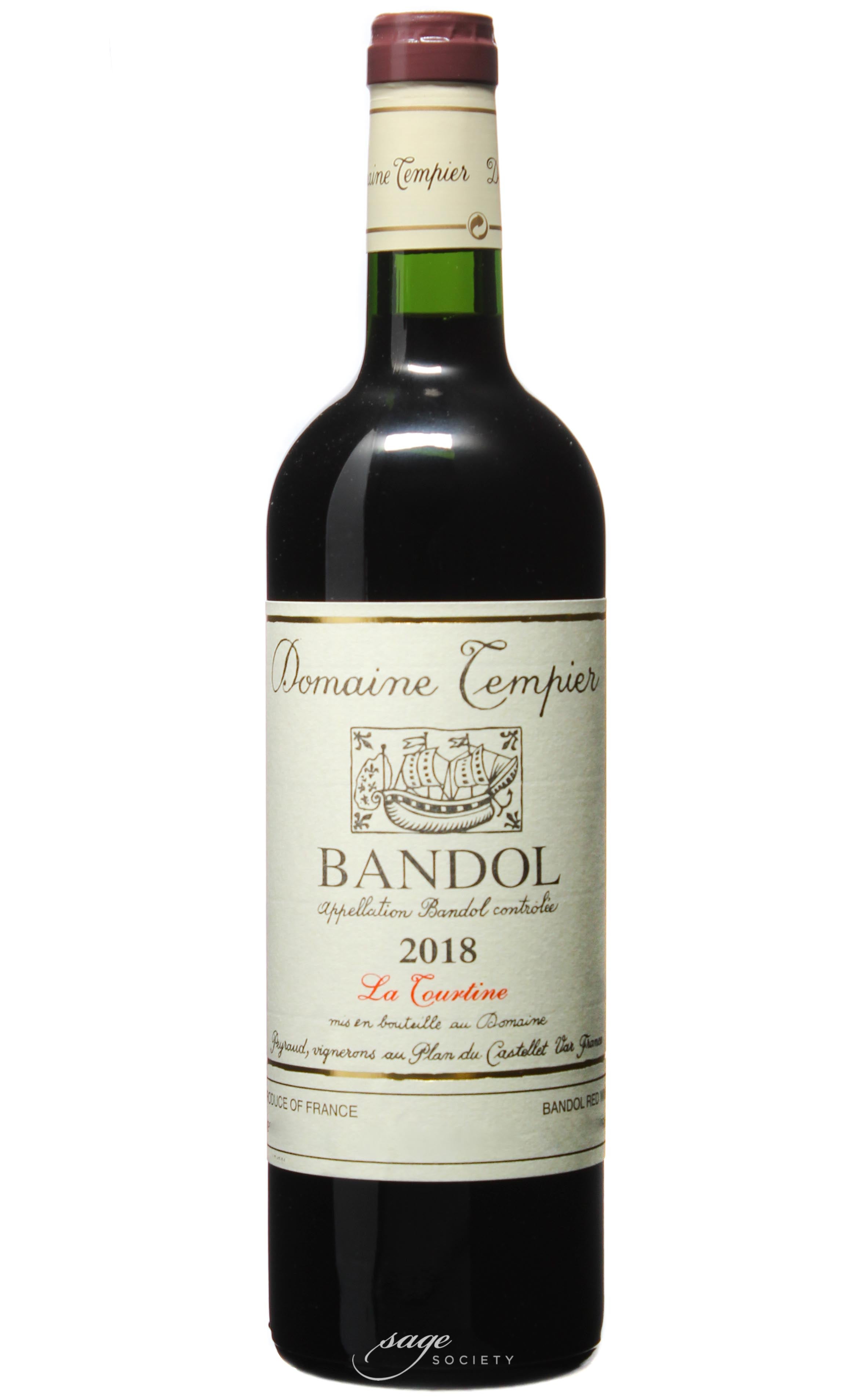 2018 Domaine Tempier Bandol La Tourtine