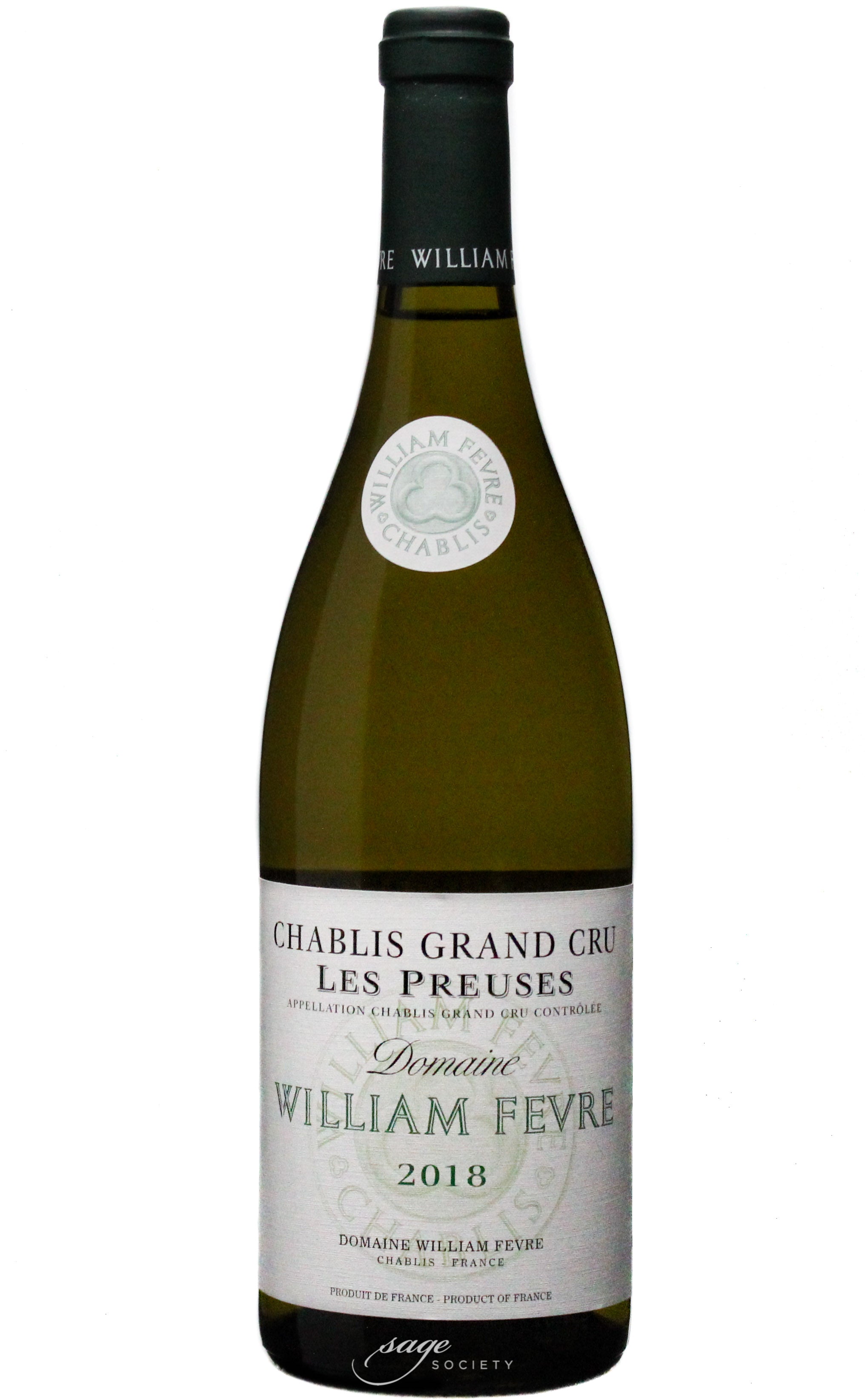 2018 Domaine William Fèvre Chablis Grand Cru Les Preuses