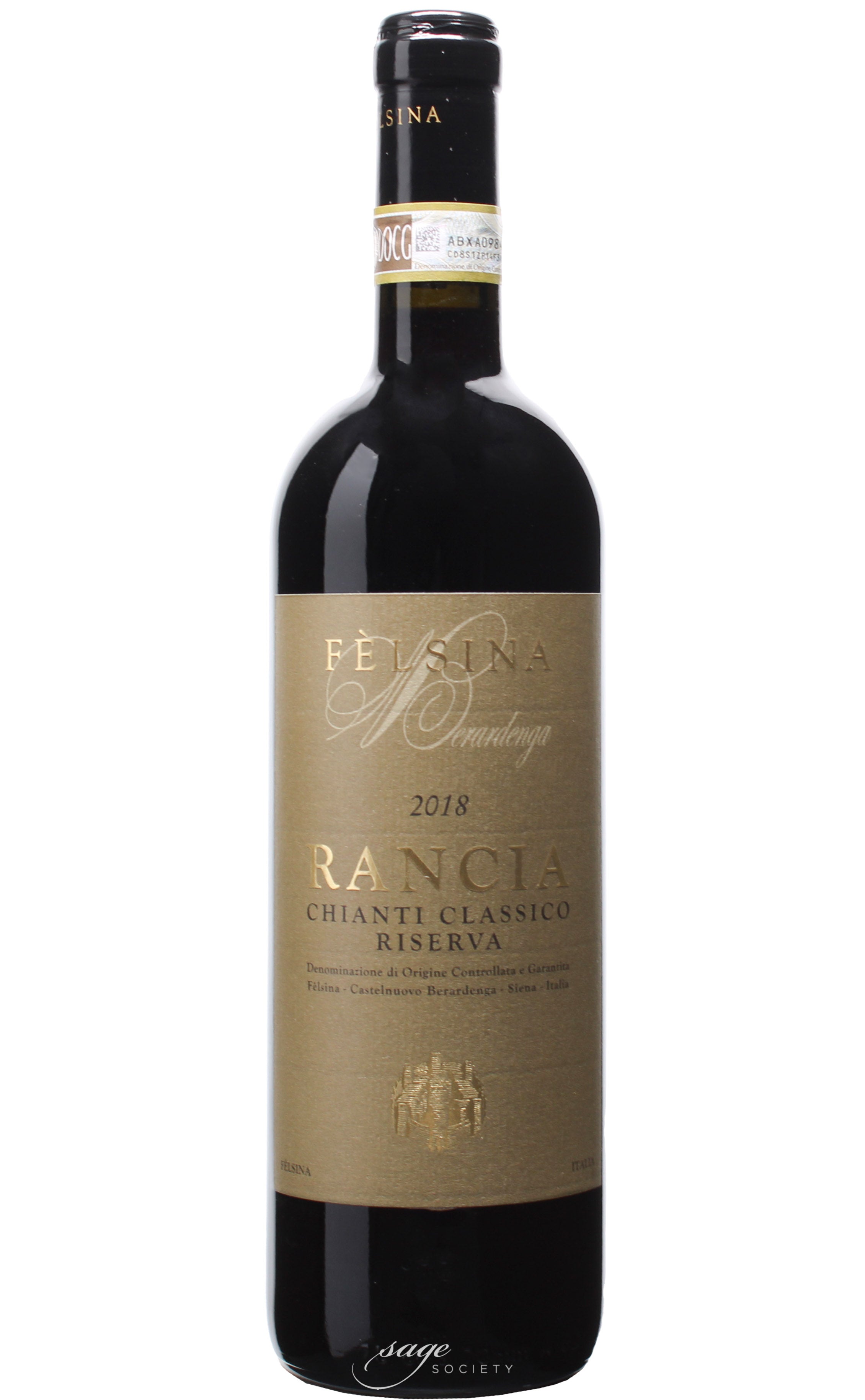 2018 Fattoria di Fèlsina Berardenga Chianti Classico Riserva Rancia