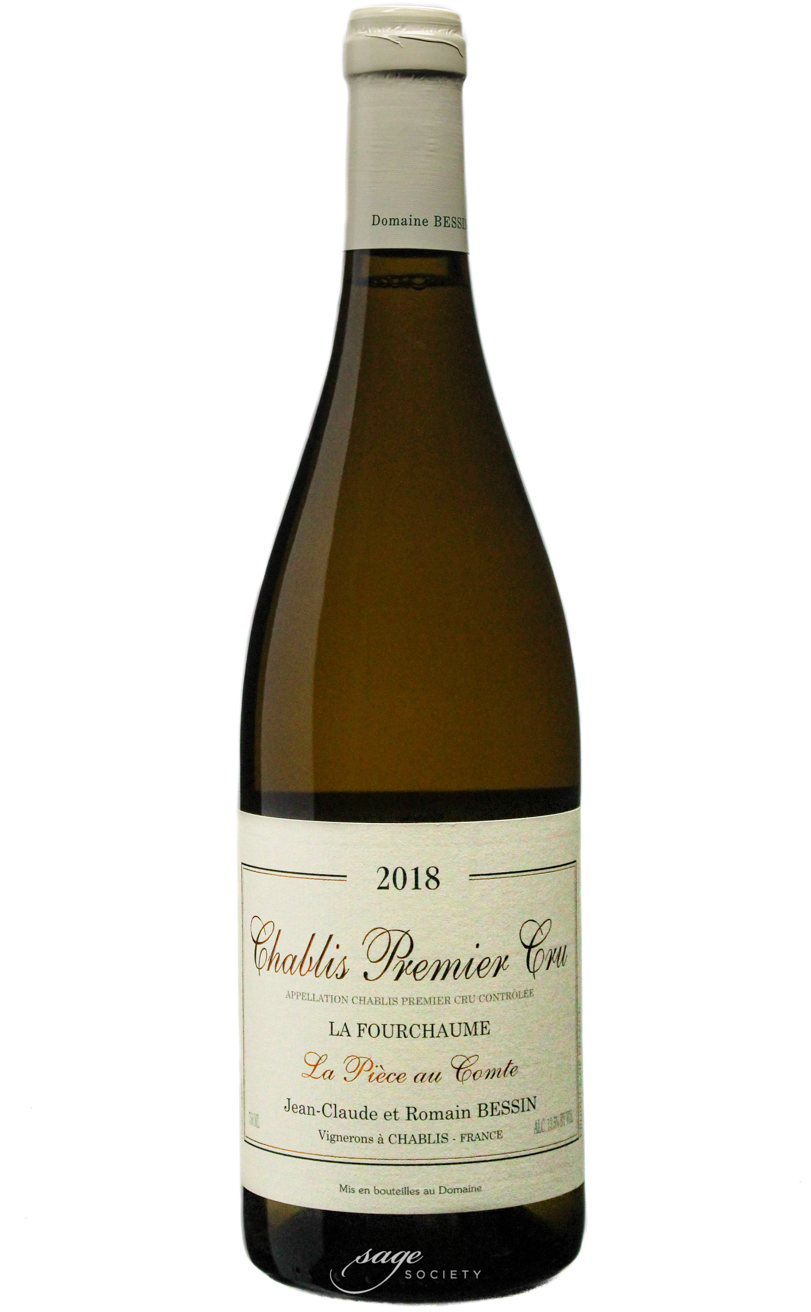 2018 Jean-Claude Bessin Chablis 1er Cru Fourchaume La Pièce au Comte