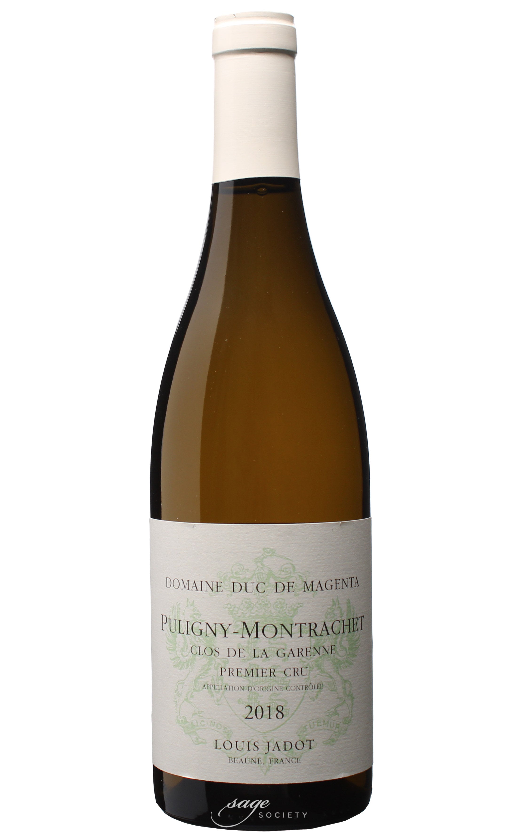 2018 Louis Jadot Puligny-Montrachet 1er Cru Clos de la Garenne Domaine du Duc de Magenta