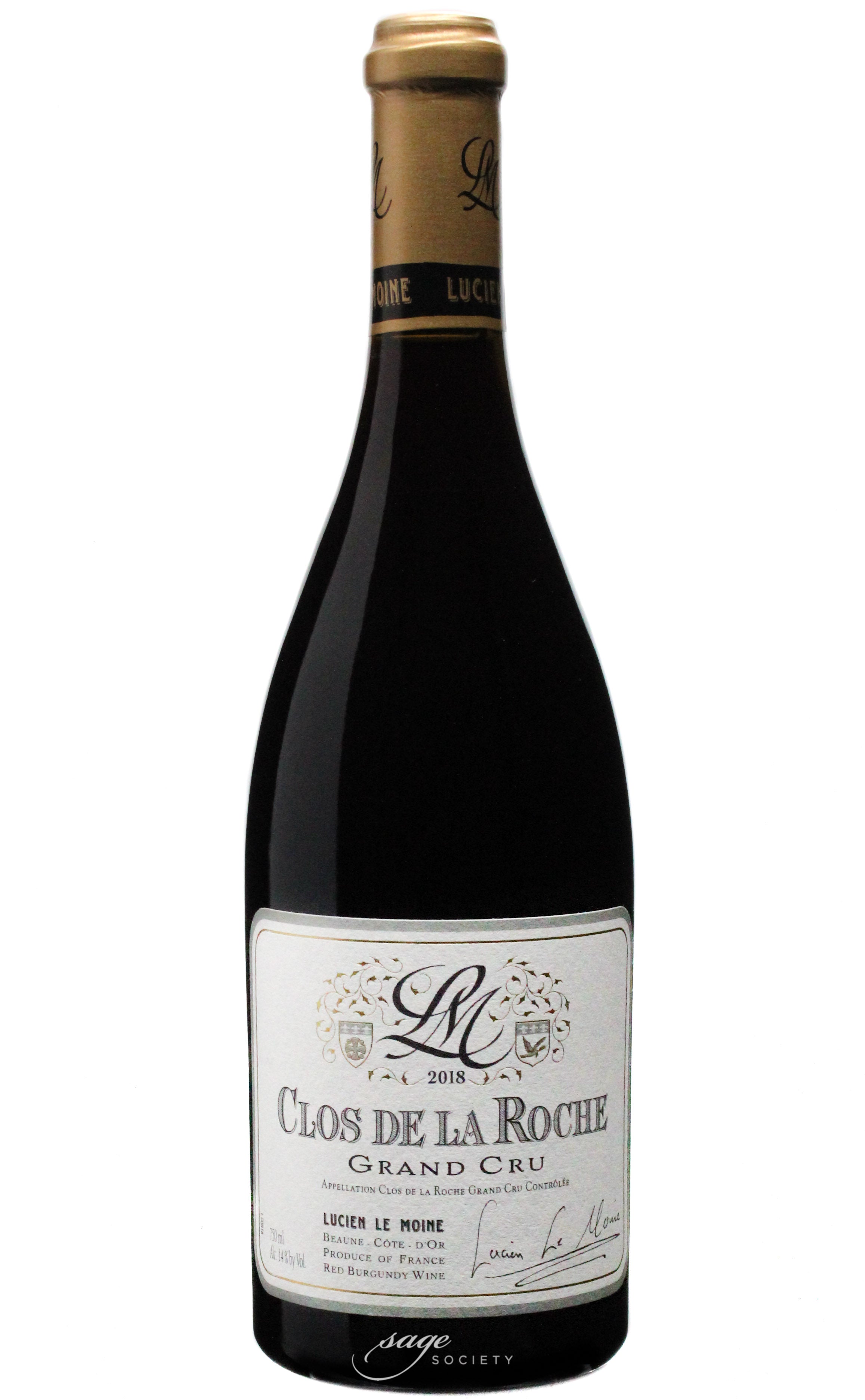 2018 Lucien Le Moine Clos de la Roche