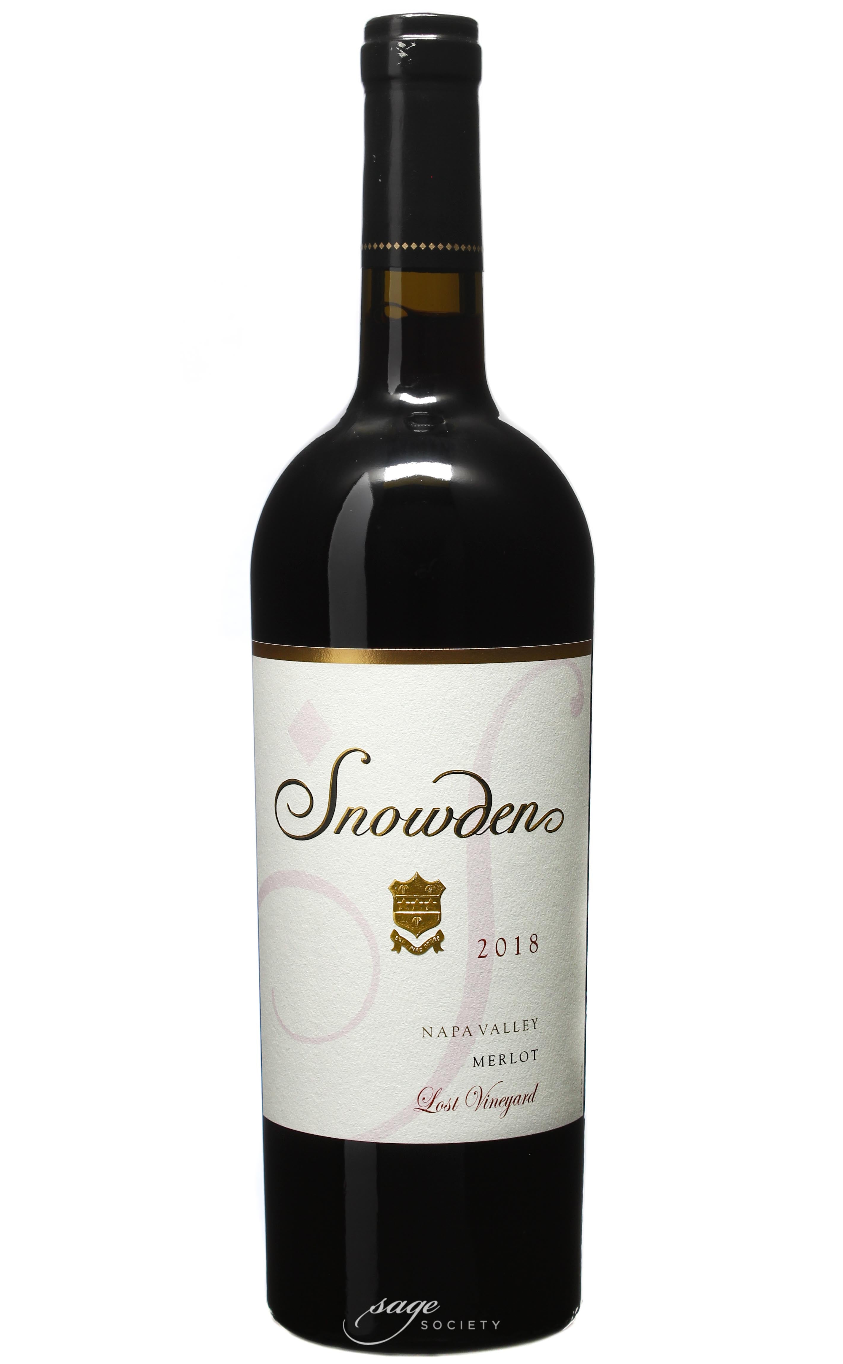 2018 Snowden Merlot Lost Vineyard