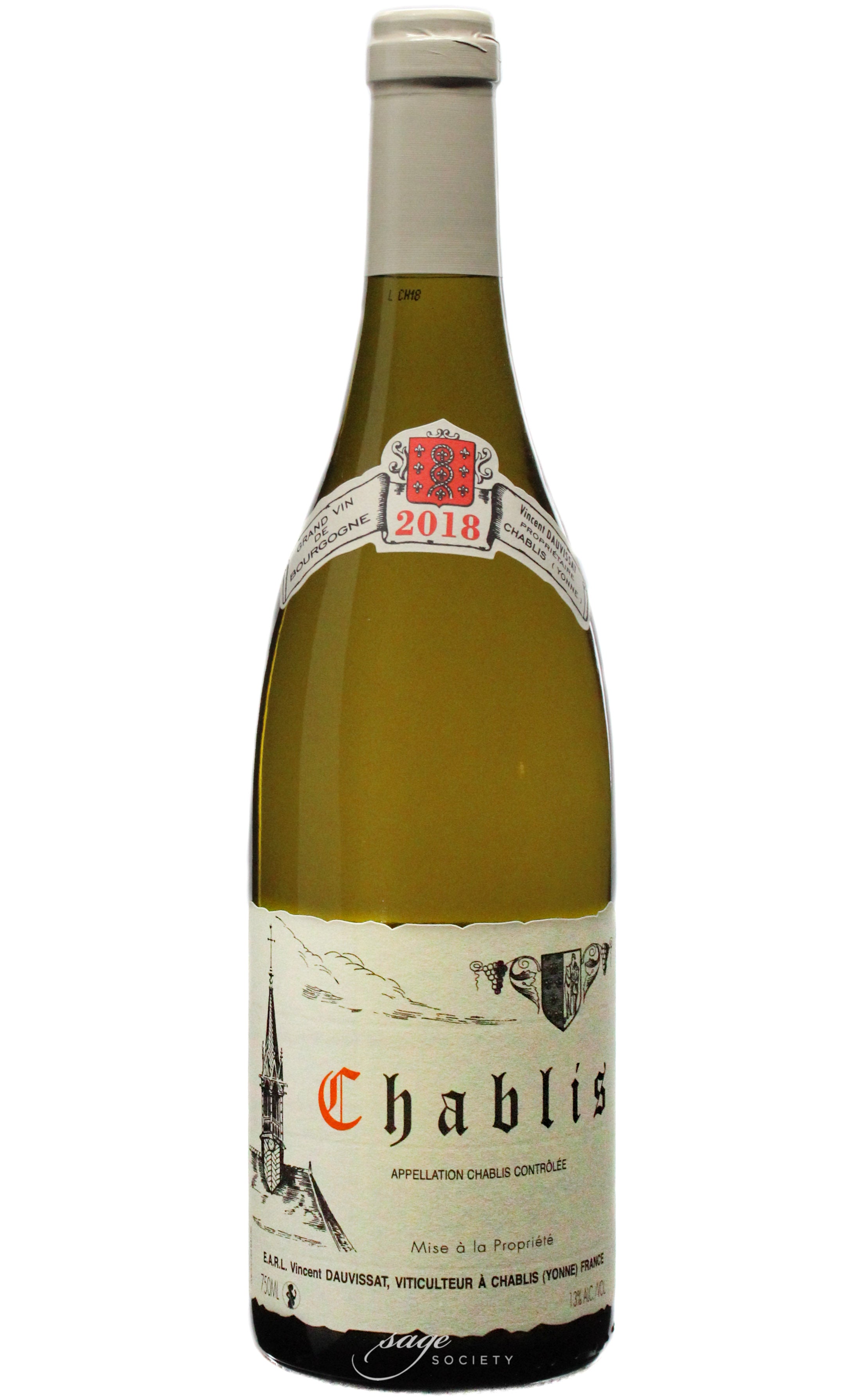 2018 Vincent Dauvissat (René & Vincent) Chablis