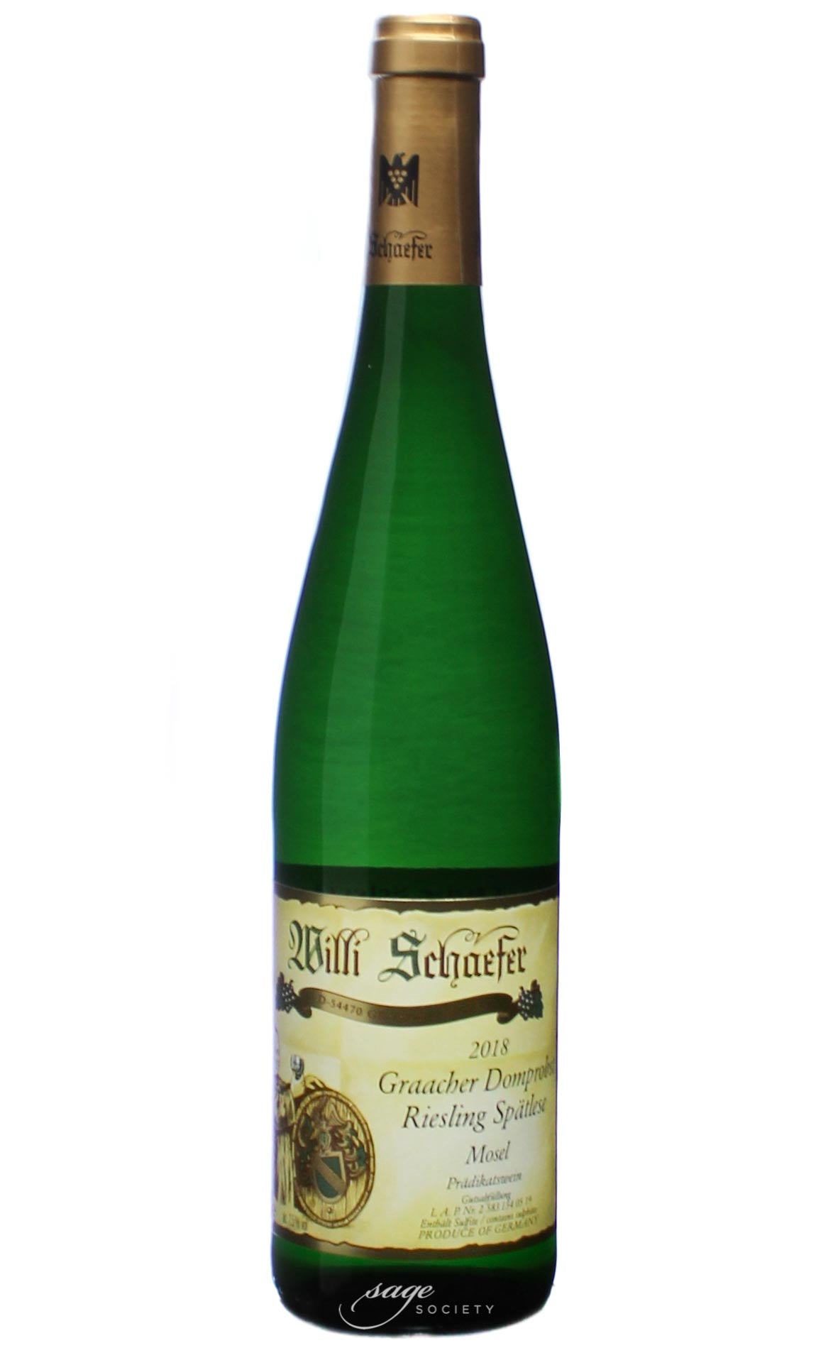 2018 Willi Schaefer Graacher Domprobst Riesling Spätlese #5